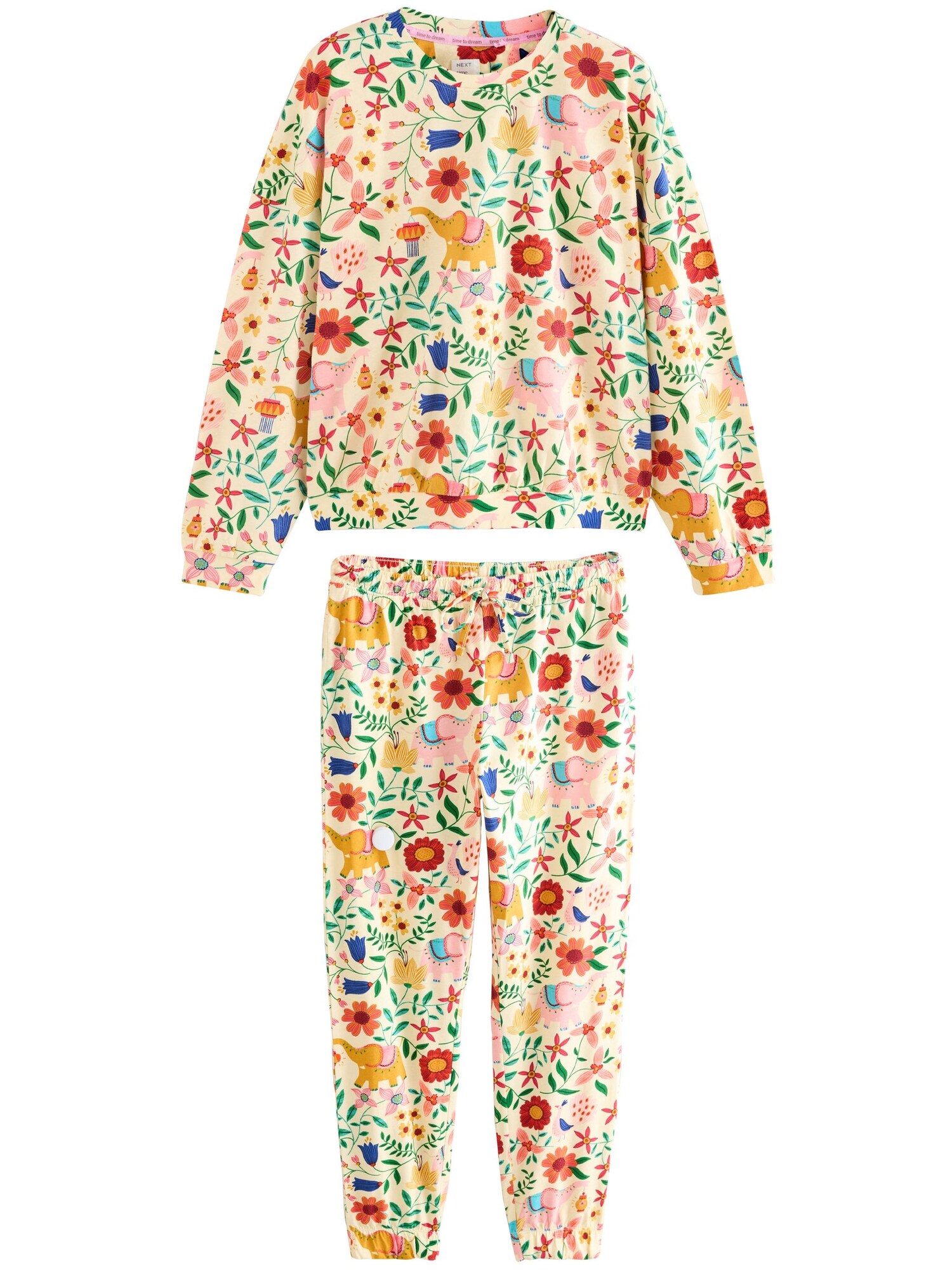 Next Pijama  galben / mai multe culori