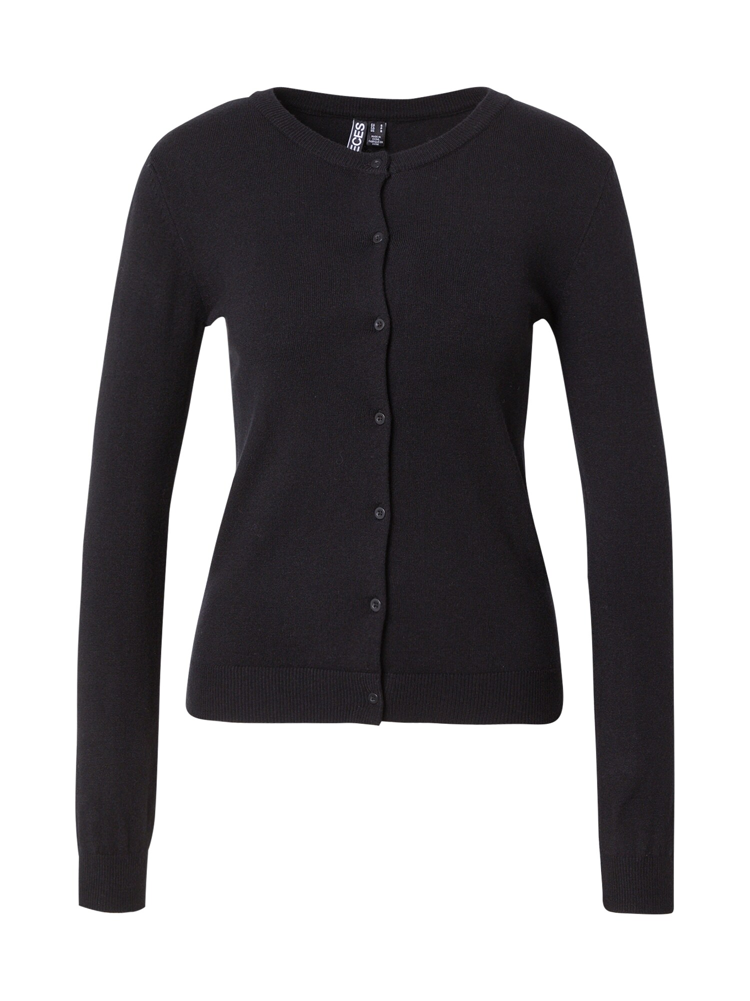 PIECES Geacă tricotată PCNora  negru