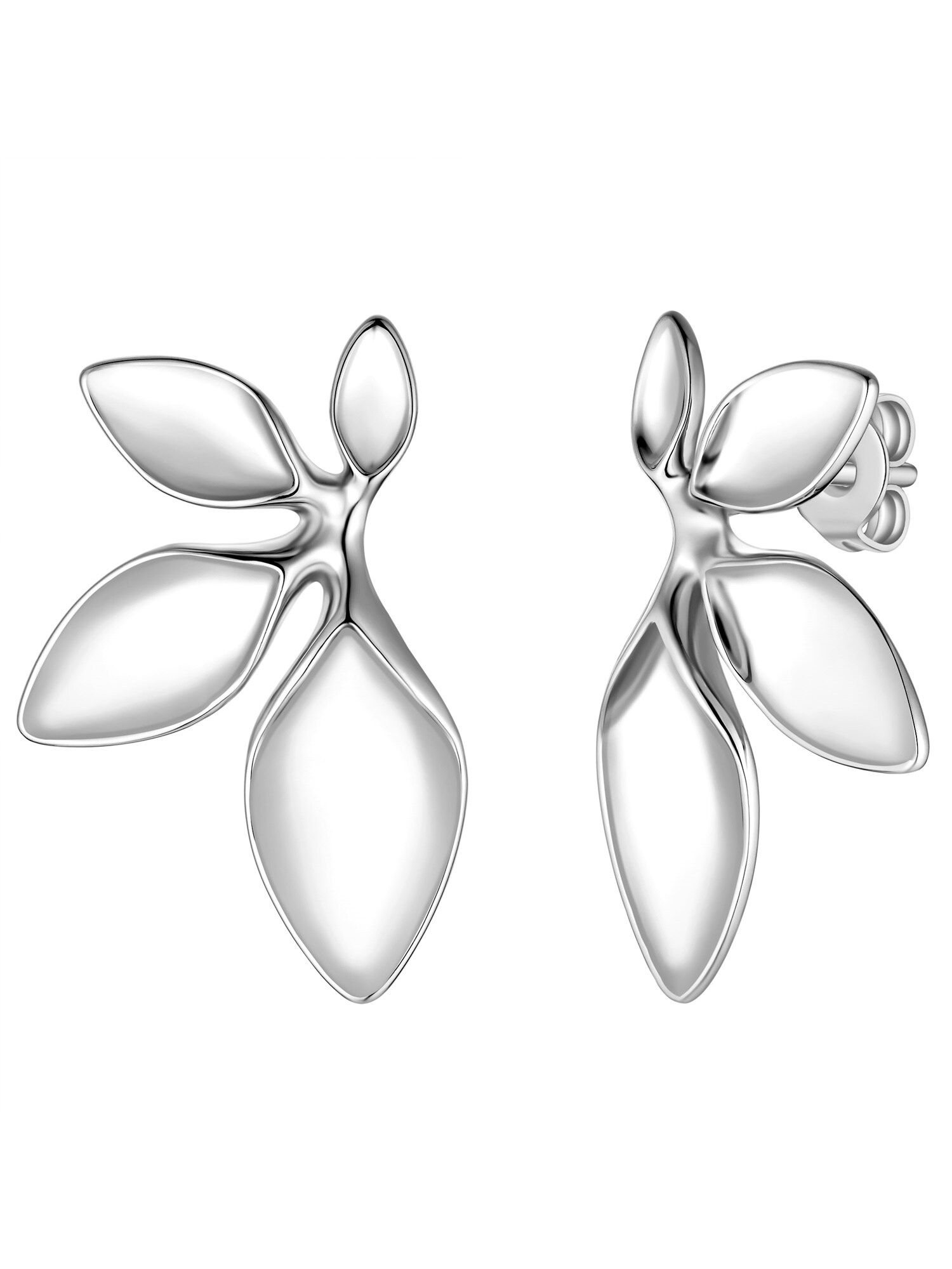 Yokoamii Pendientes  plata