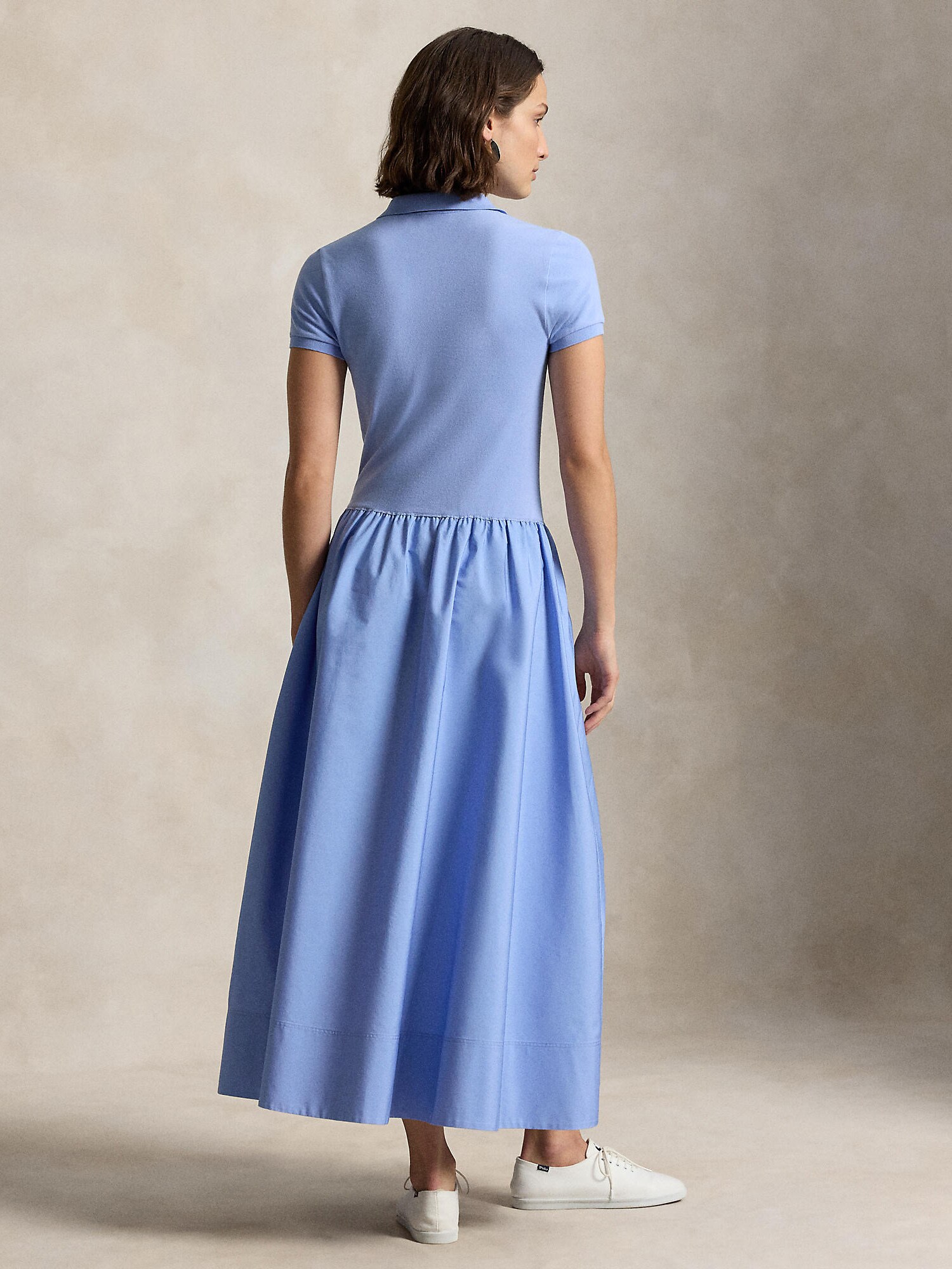 Polo Ralph Lauren Vestido camisero azul – imagen 3