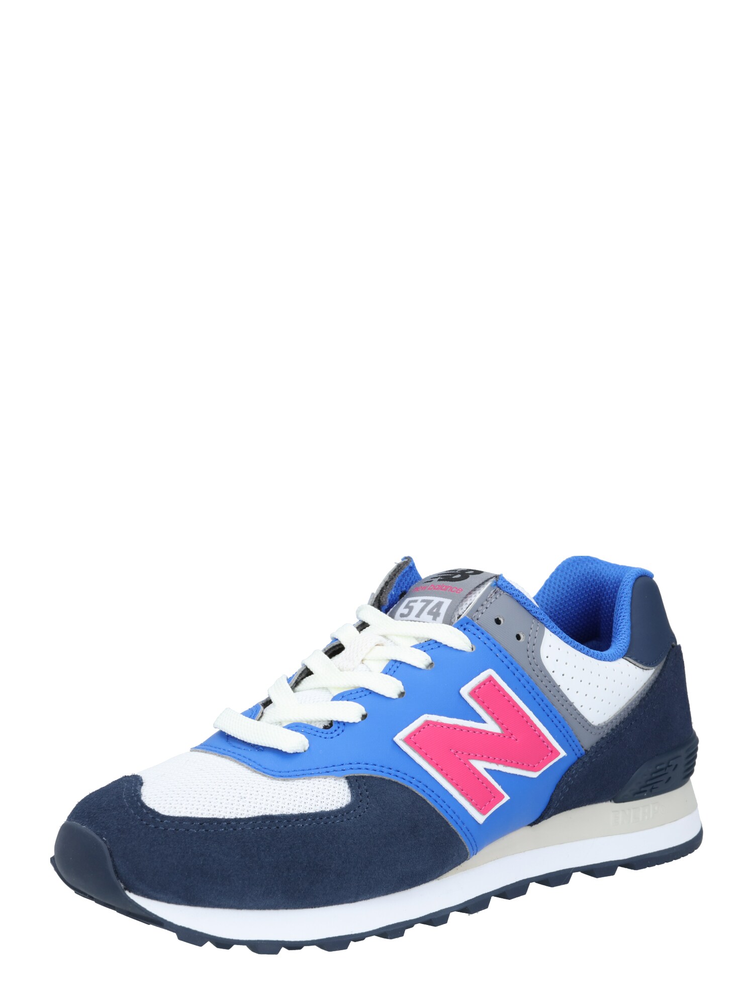 new balance Sportbačiai be auliuko 'ML574'  rožinė / mėlyna / balta / tamsiai mėlyna