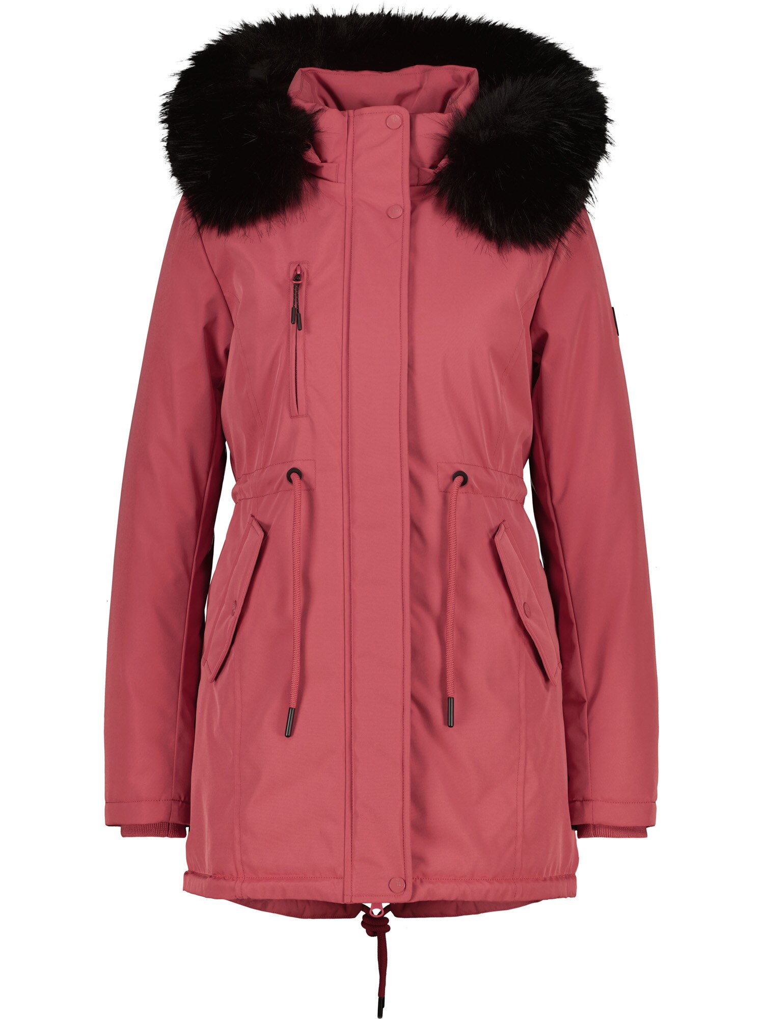 Alife and Kickin Parka de iarnă KierseyAK  roșu pastel / negru