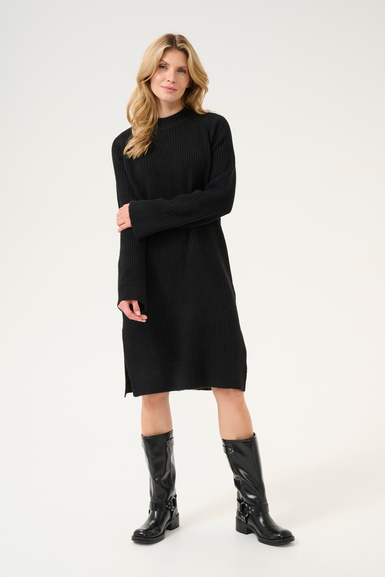 Thumbnail - Kaffe Strickkleid Arinya