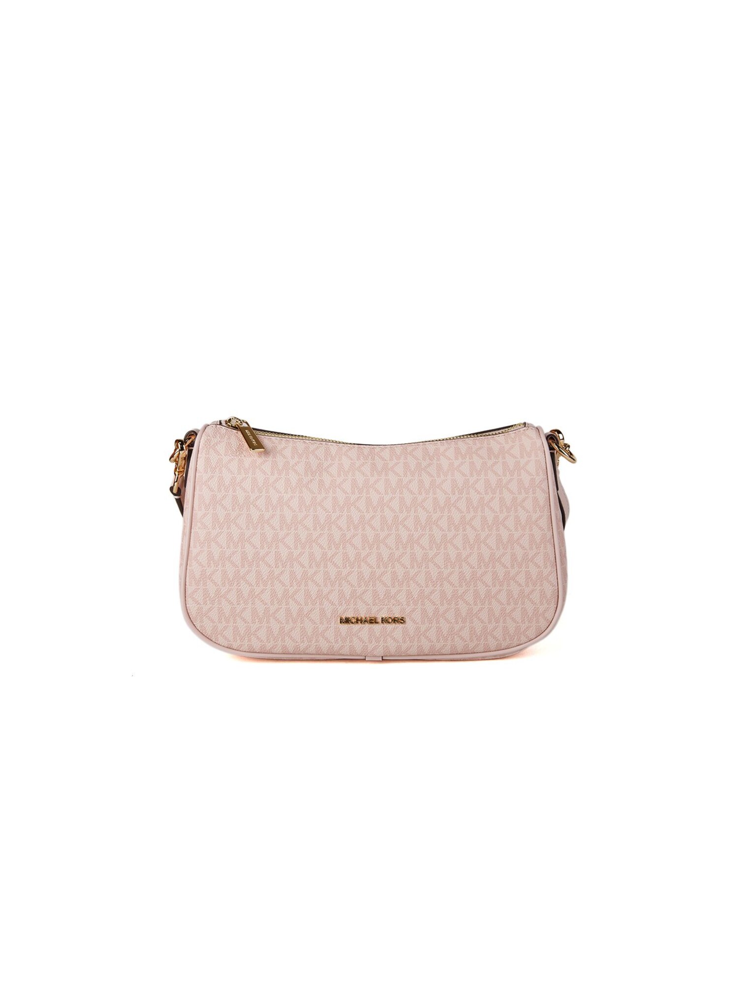 Michael Kors Schoudertas 'Carmela Medium Signature Logo Convertible Crossbody Bag' Poederroze