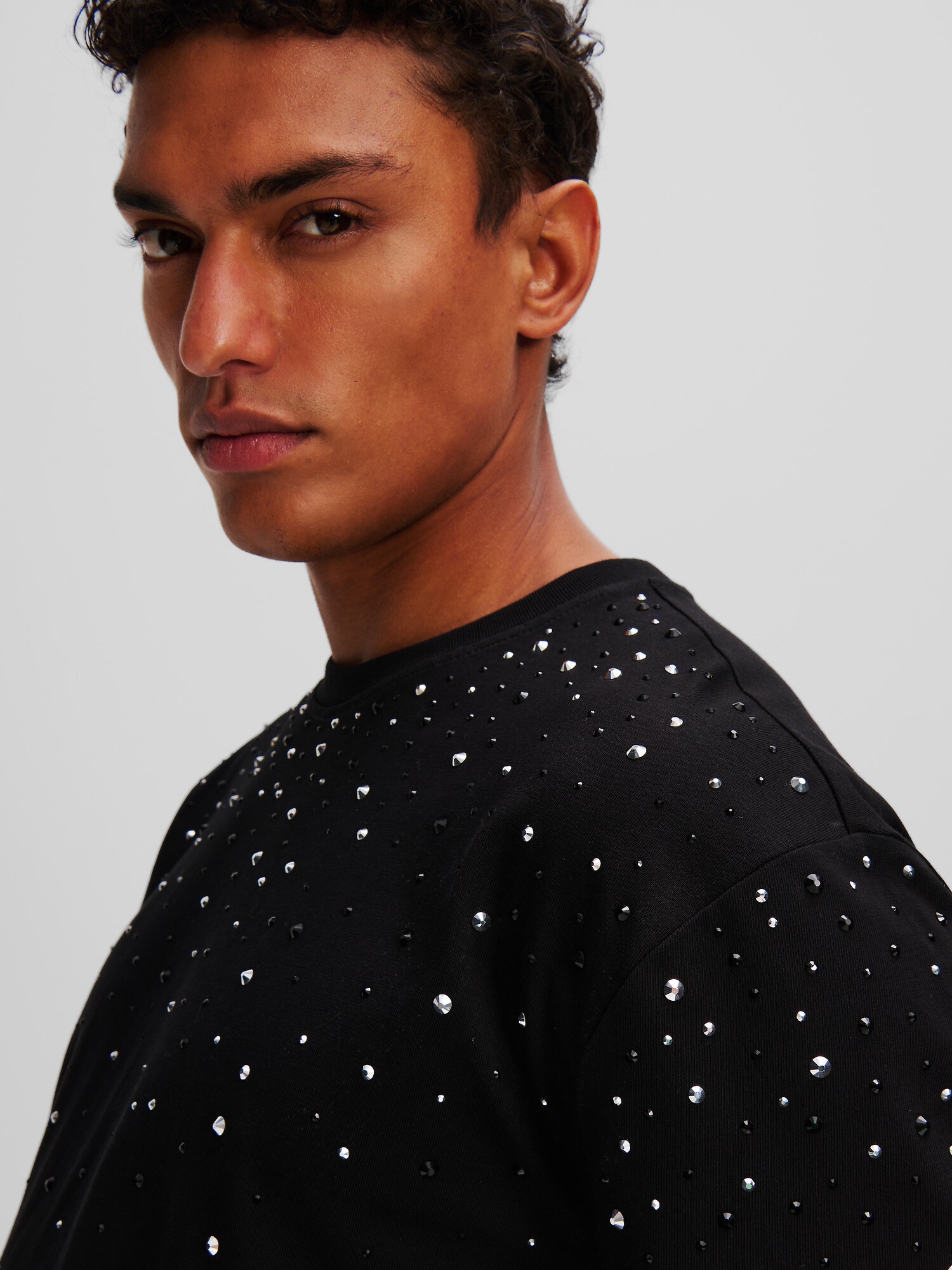 Karl Lagerfeld Camiseta negro – imagen 38