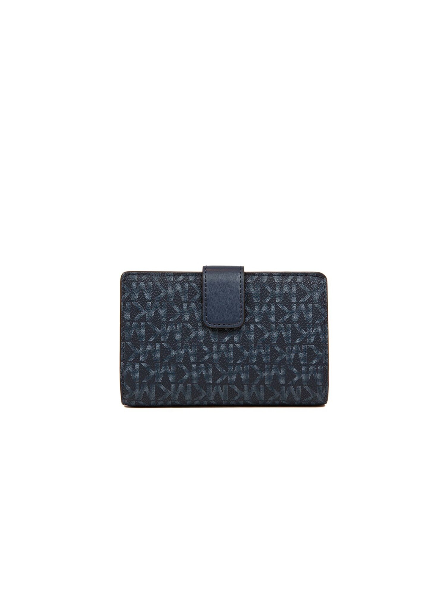 Michael Kors Cartera 'Novelty Medium Bi-Fold Zip Coin With Key Fob'  azul