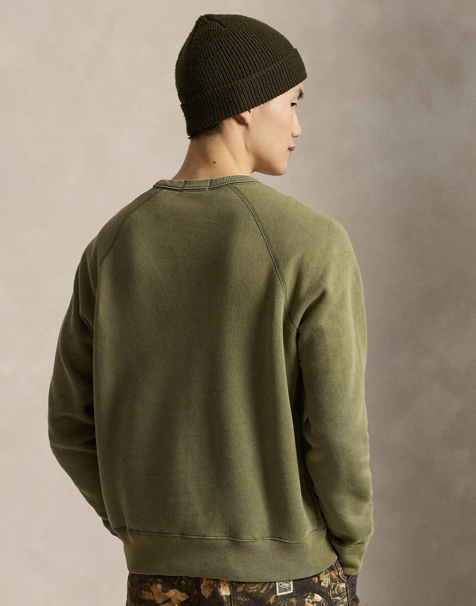 Polo Ralph Lauren Sudadera oliva / kiwi / naranja / blanco – imagen 3