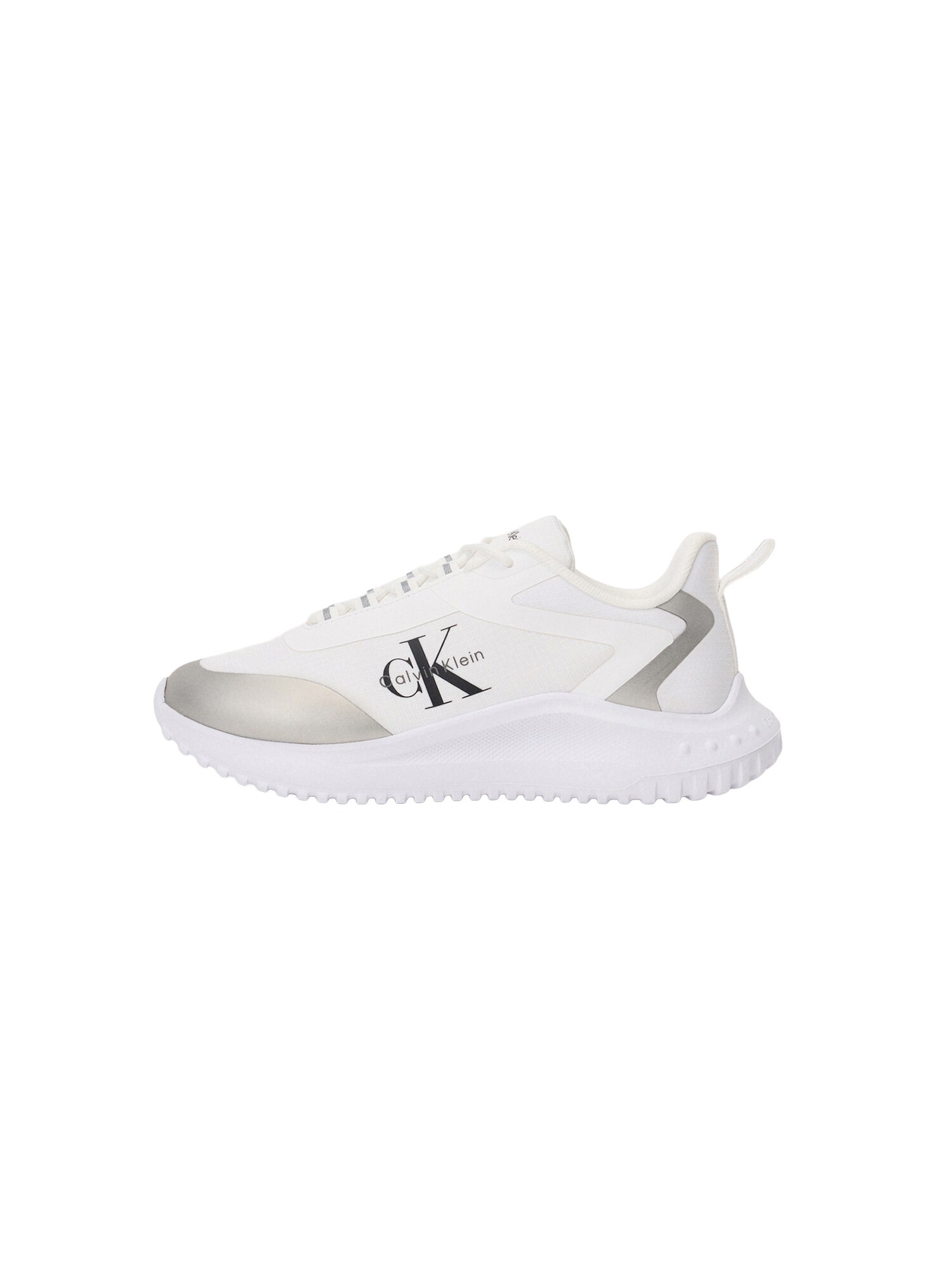 Calvin Klein Sneaker low  negru / argintiu / alb