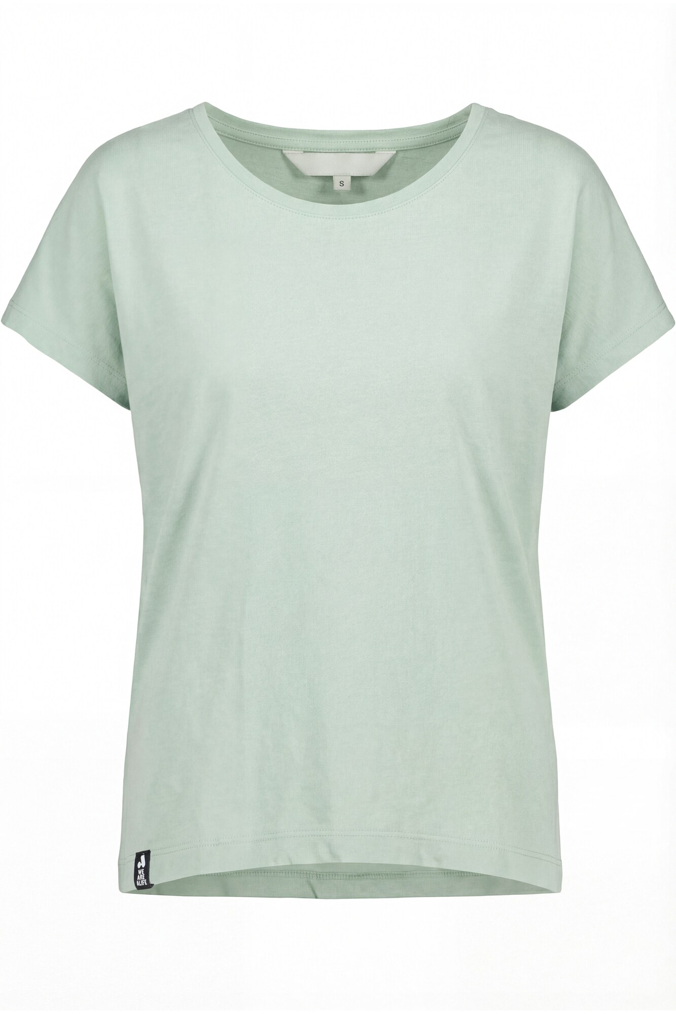 alife & kickin Tricou 'SofiaAK P'  verde mentă / negru