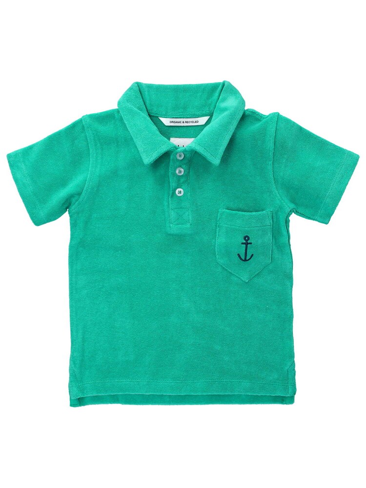 Ebbe Poloshirt 'Anker' Jungen Größe 152 türkis