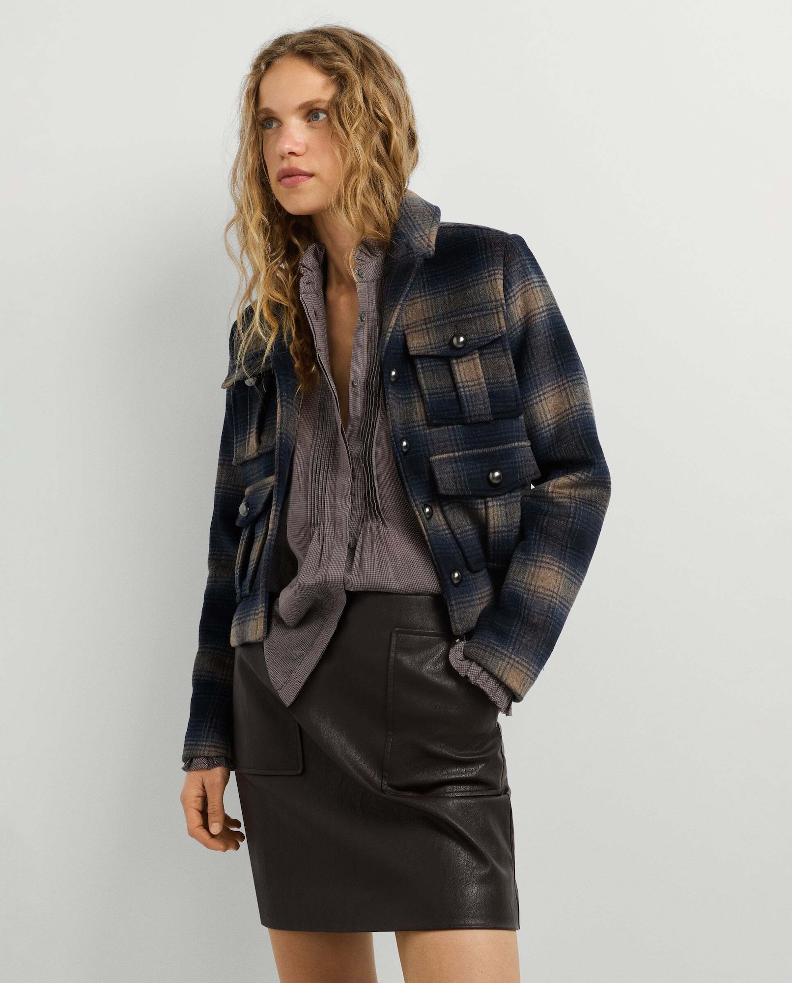 Pepe Jeans Falda Corta Lina – imagen 2