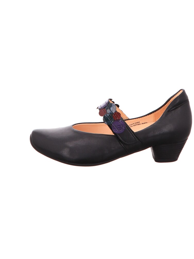 THINK! Pumps 'Aida' Damen Größe 38 tanne / lila / dunkelrot / schwarz