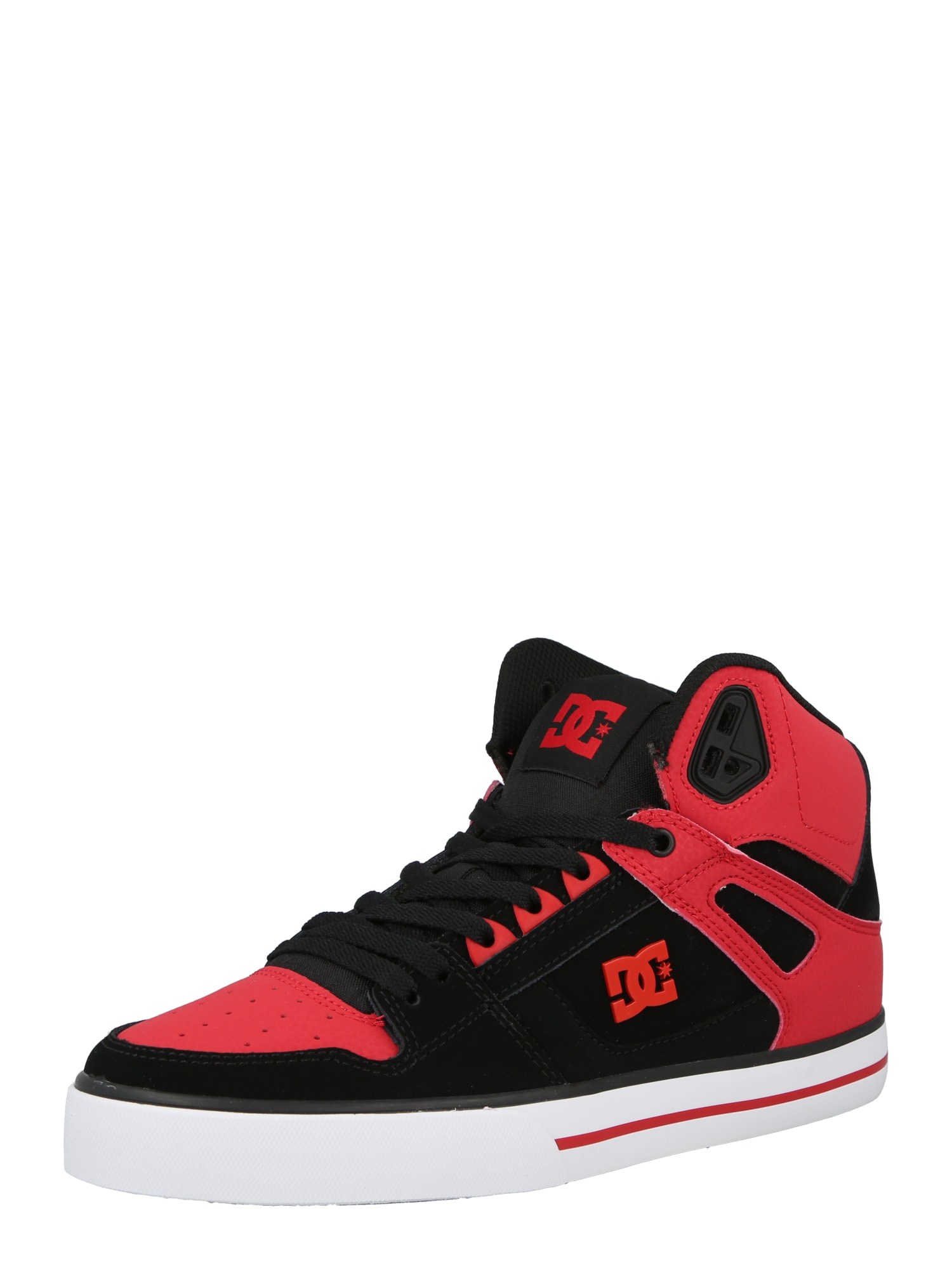 DC Shoes Sportbačiai su auliuku raudona / juoda