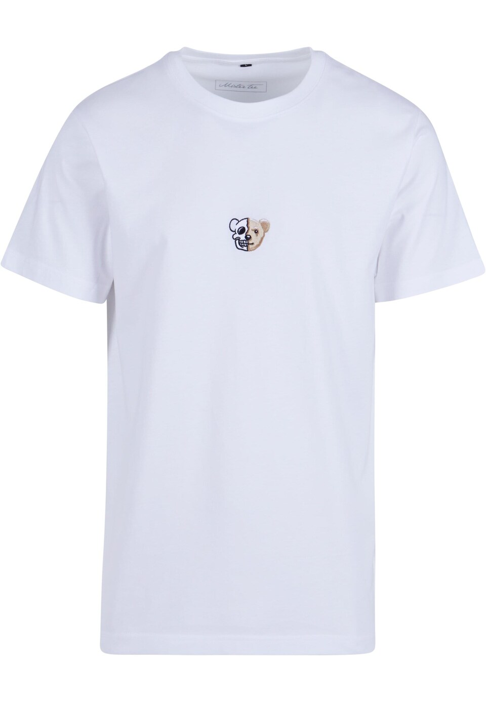T-shirt 'Skull Bear' beige / svart