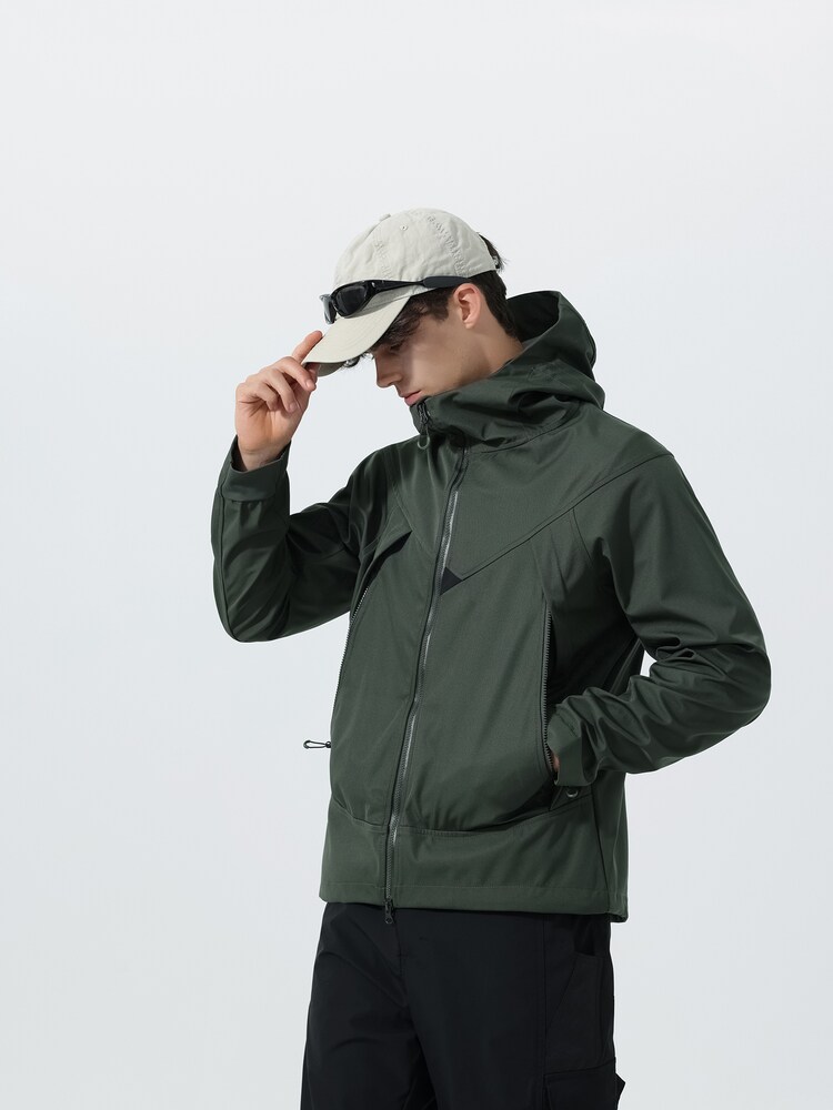 Youthup Outdoorjacke Herren Größe XL grün