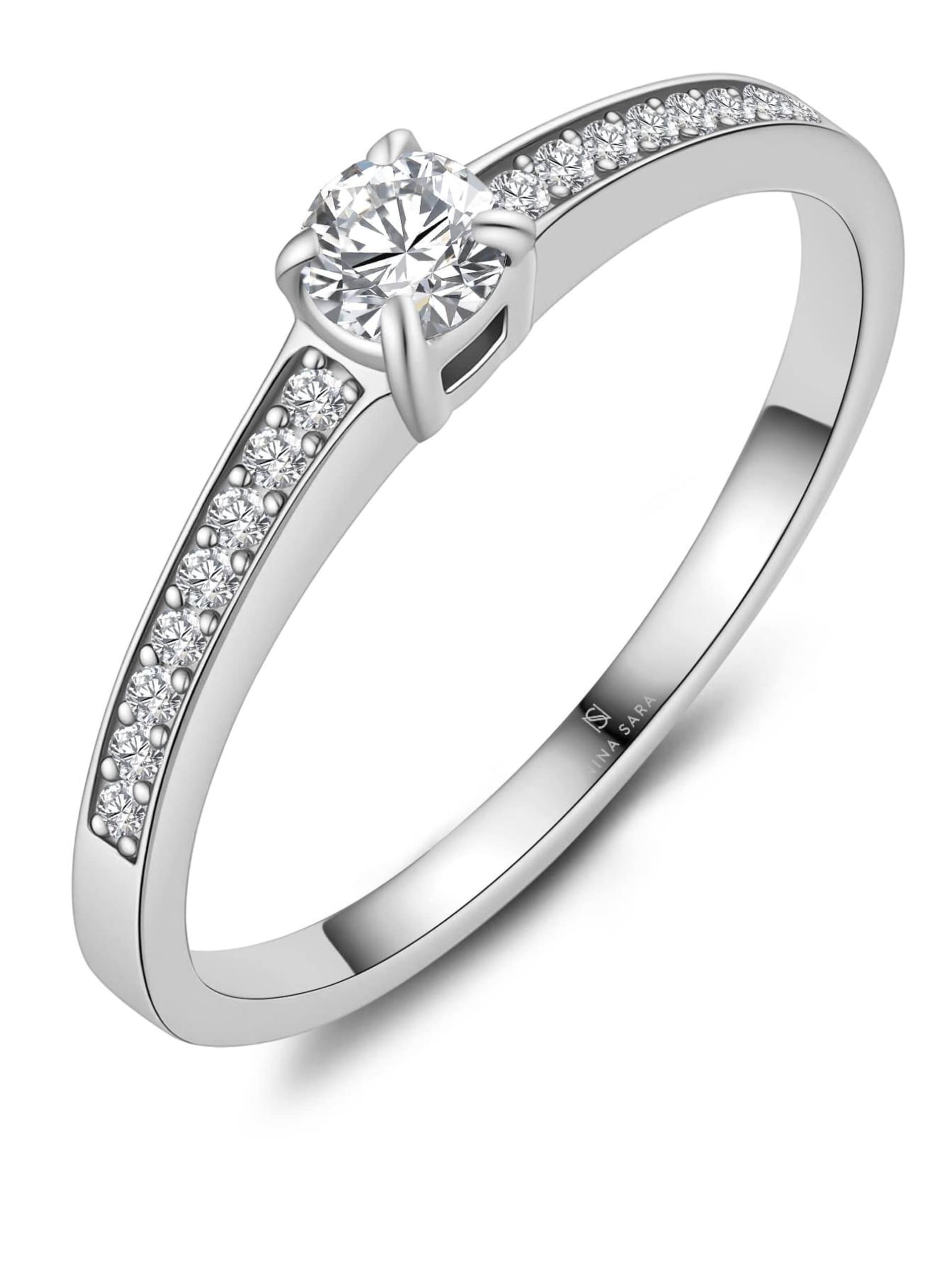 MARRYA Ring 'MARRYA NS-07 Antragsring aus Edelstahl' dam