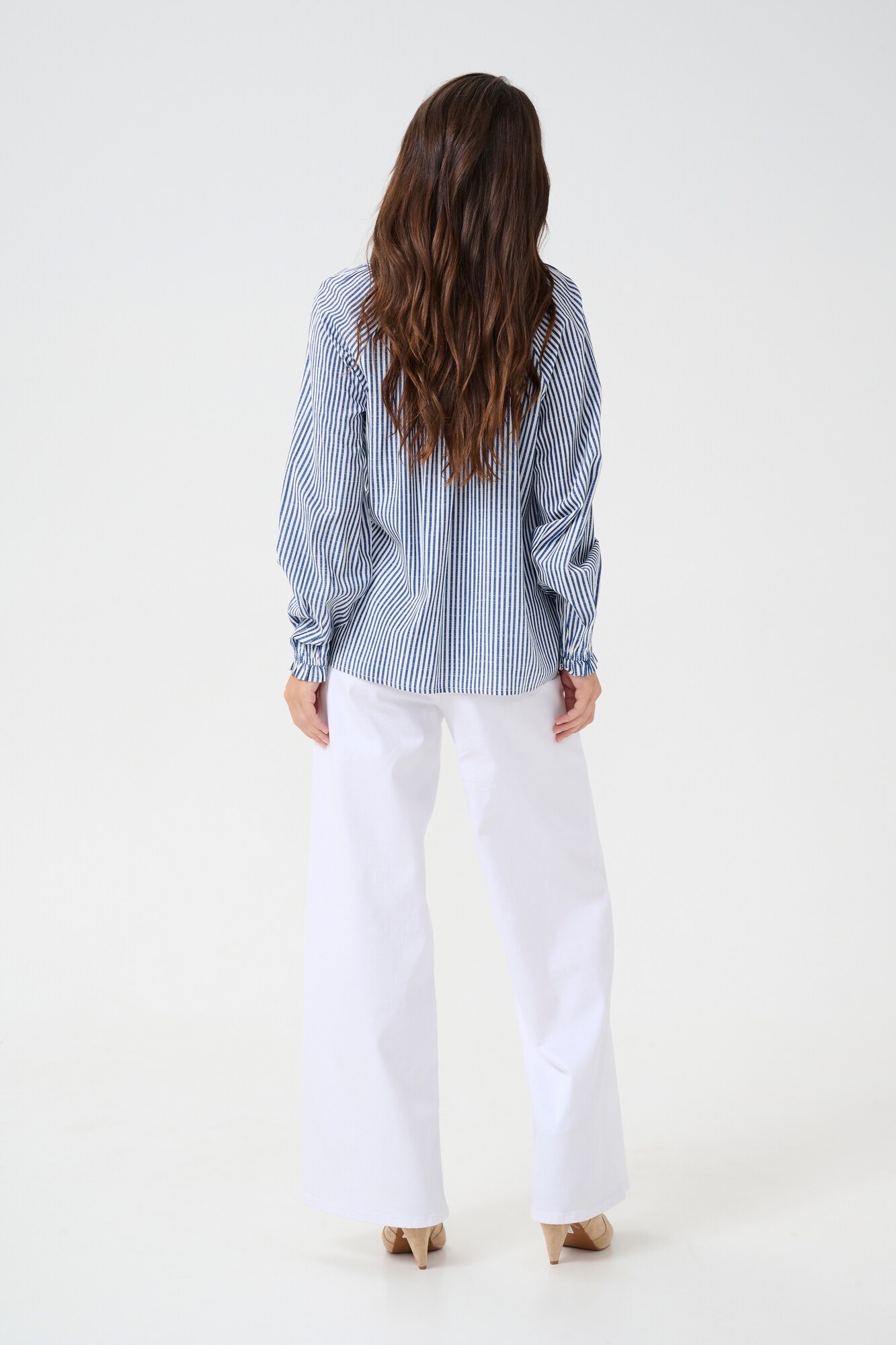 Thumbnail - Cream Bluse Tiah