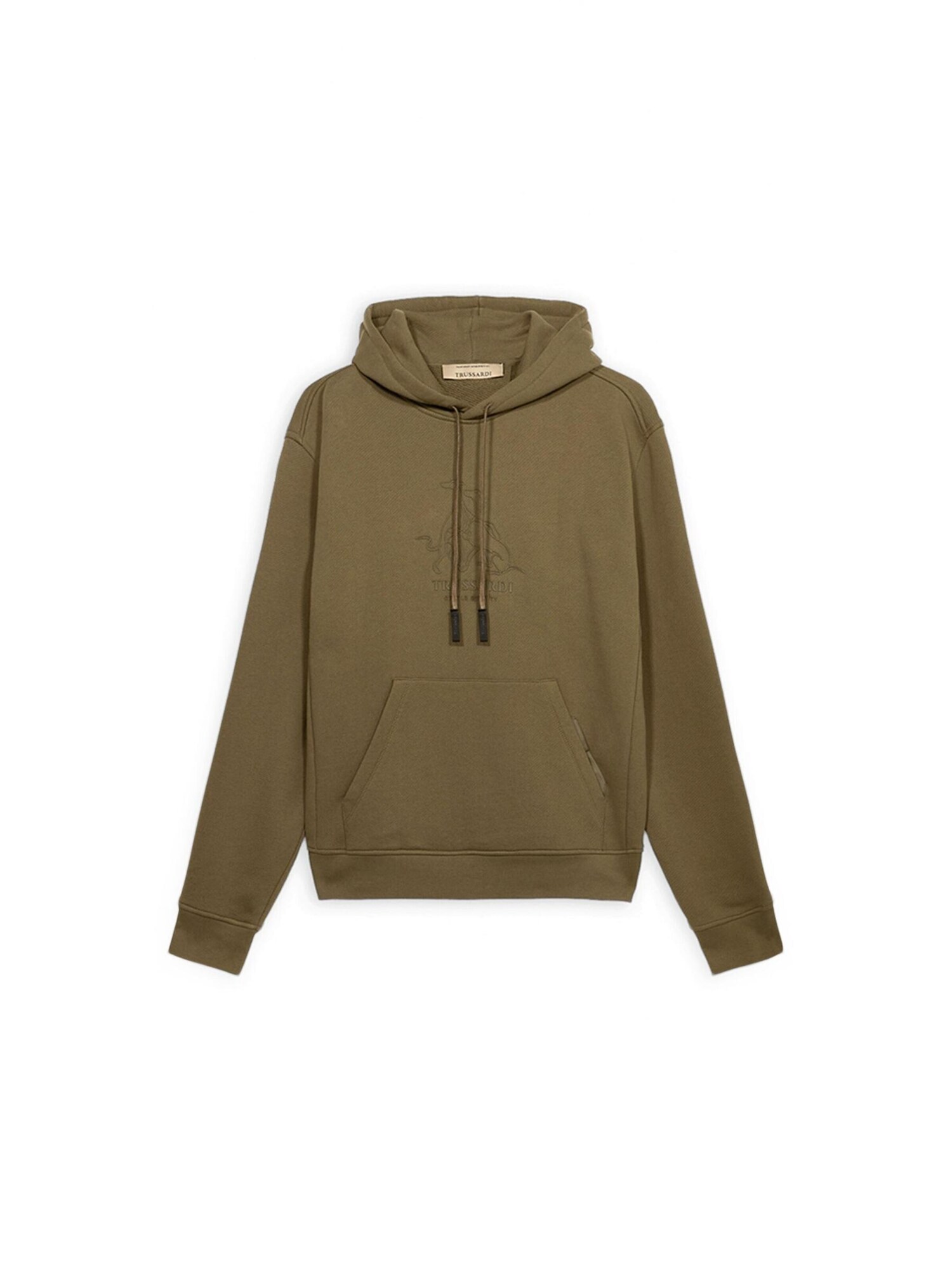 Trussardi Sudadera  verde hierba