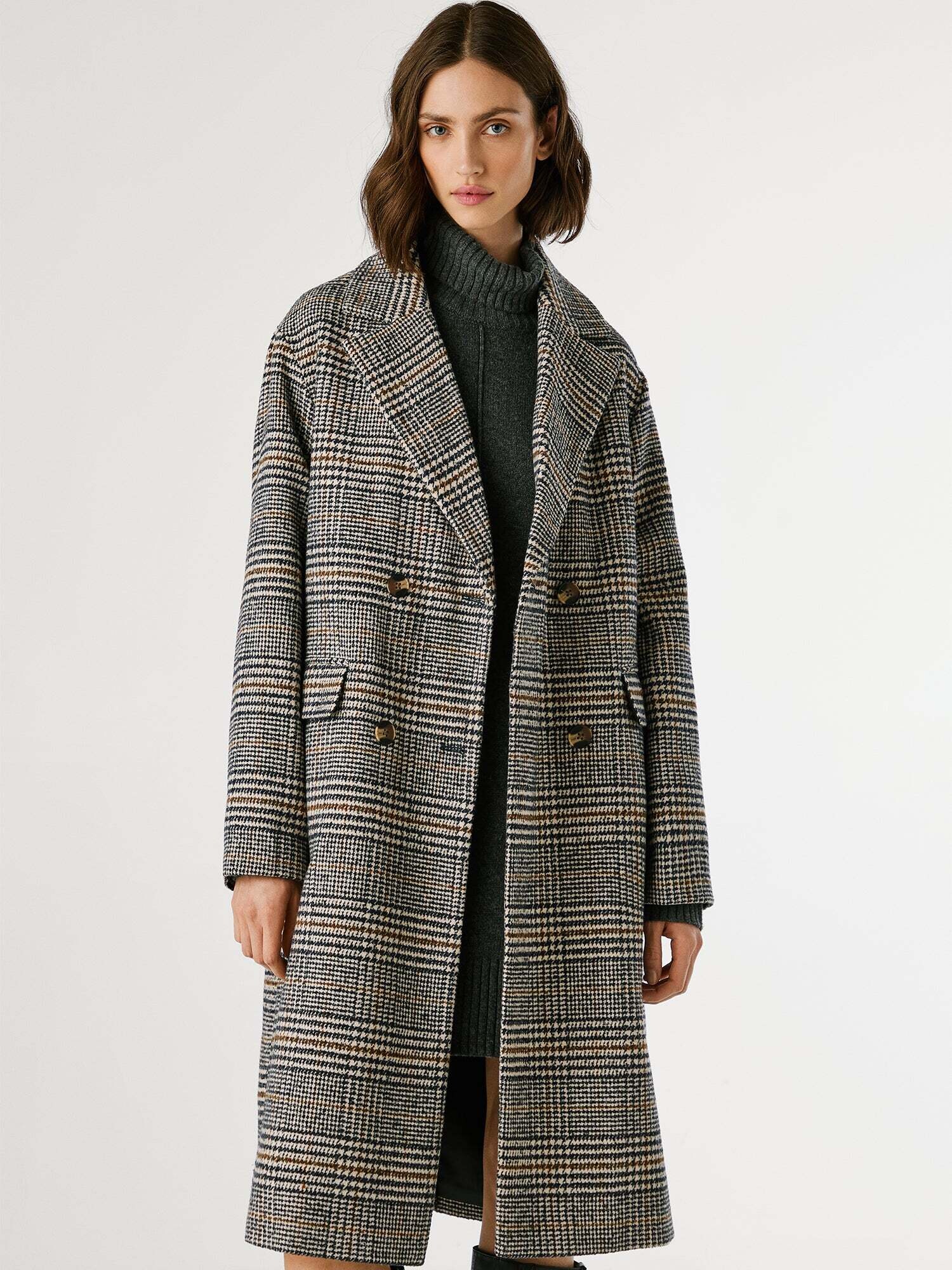 Pepe Jeans Abrigo de entretiempo 'TASHA'  gris