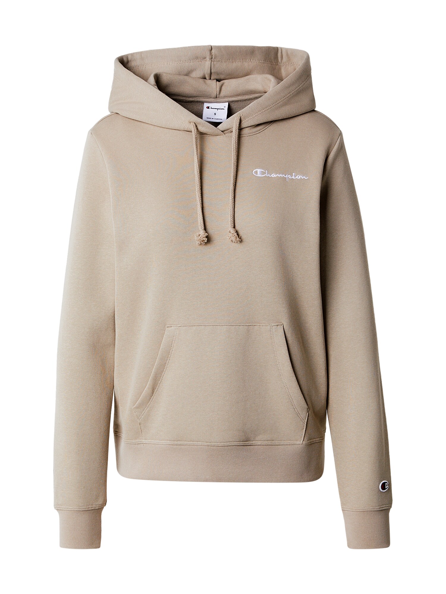 Champion Authentic Athletic Apparel Bluză de molton  bej / alb