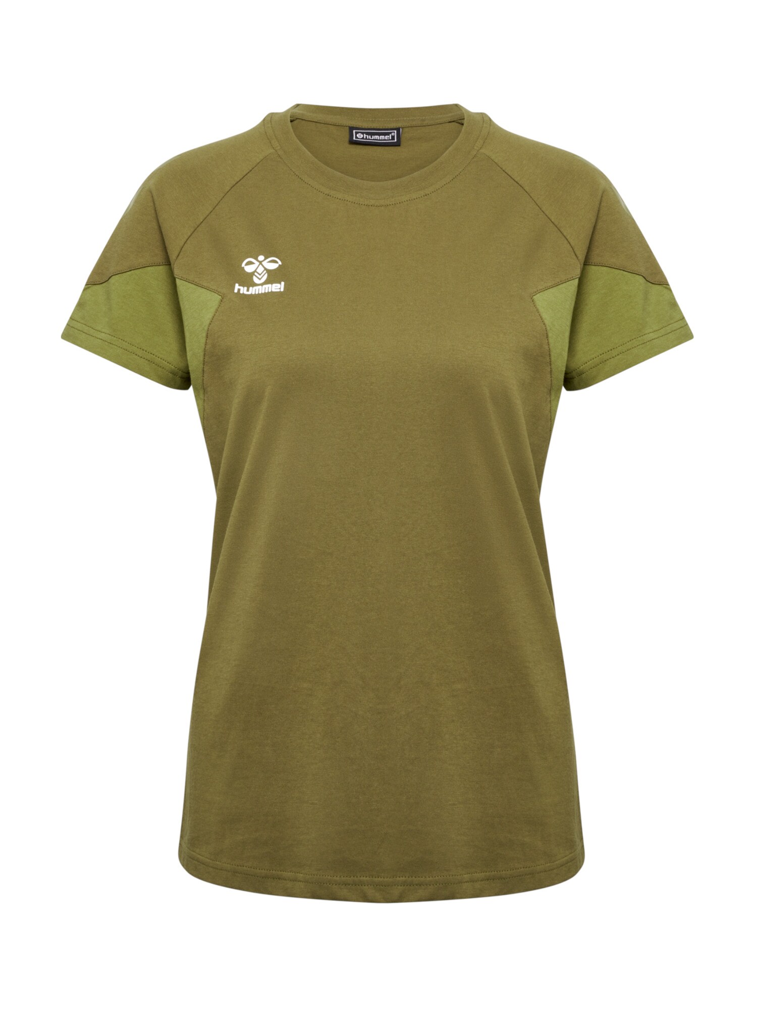 Hummel Tricou funcțional Travel  verde limetă / oliv / alb