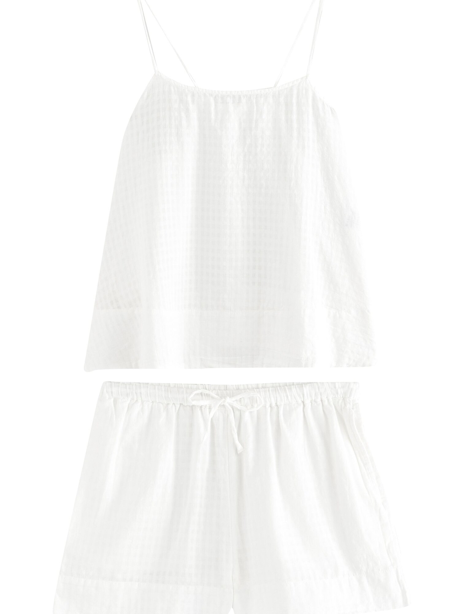 Next Pizsama 'Gingham'  fehér akciós termékkép 1