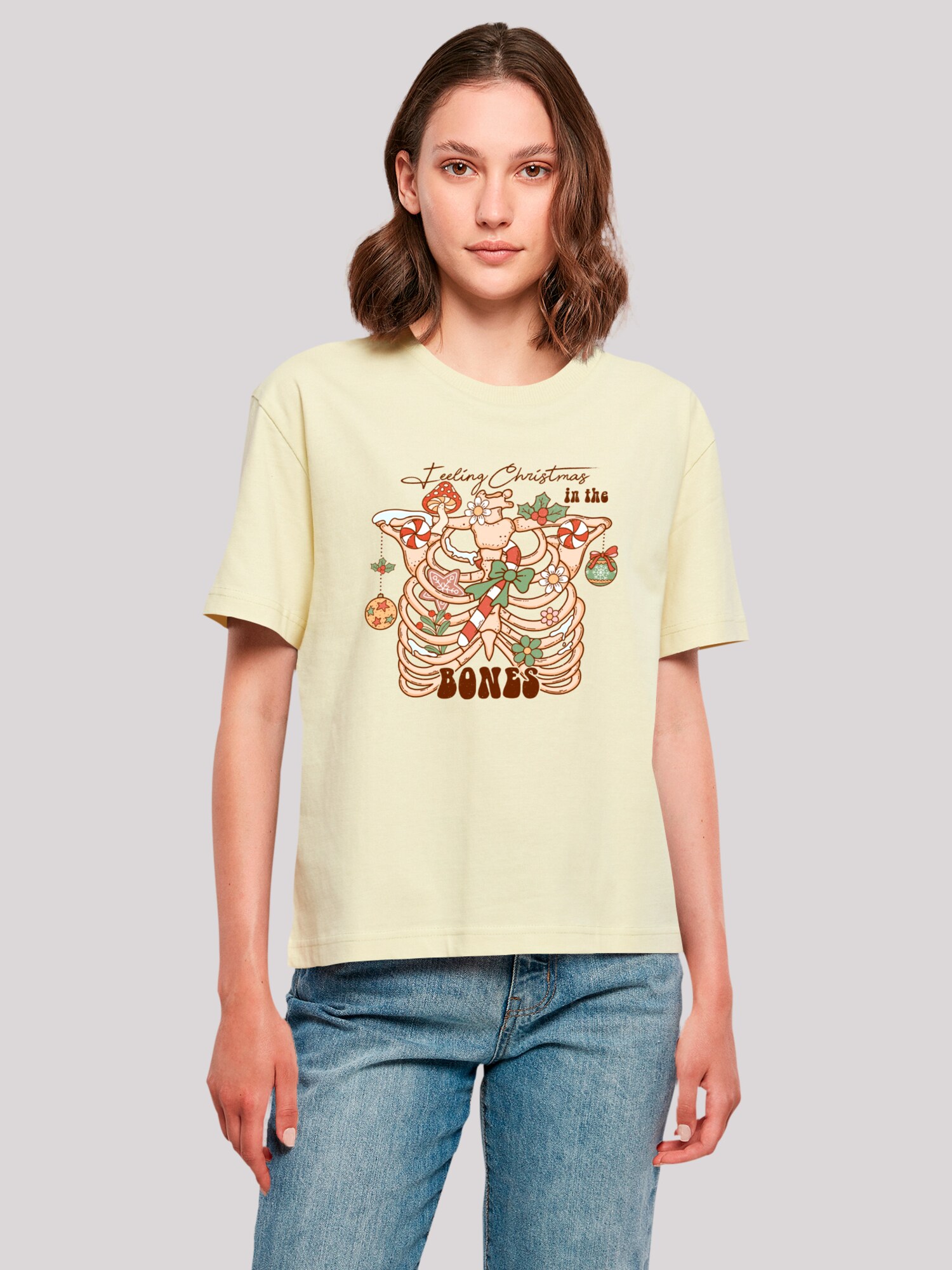 Thumbnail - F4NT4STIC Shirt Feeling Christmas in the bones