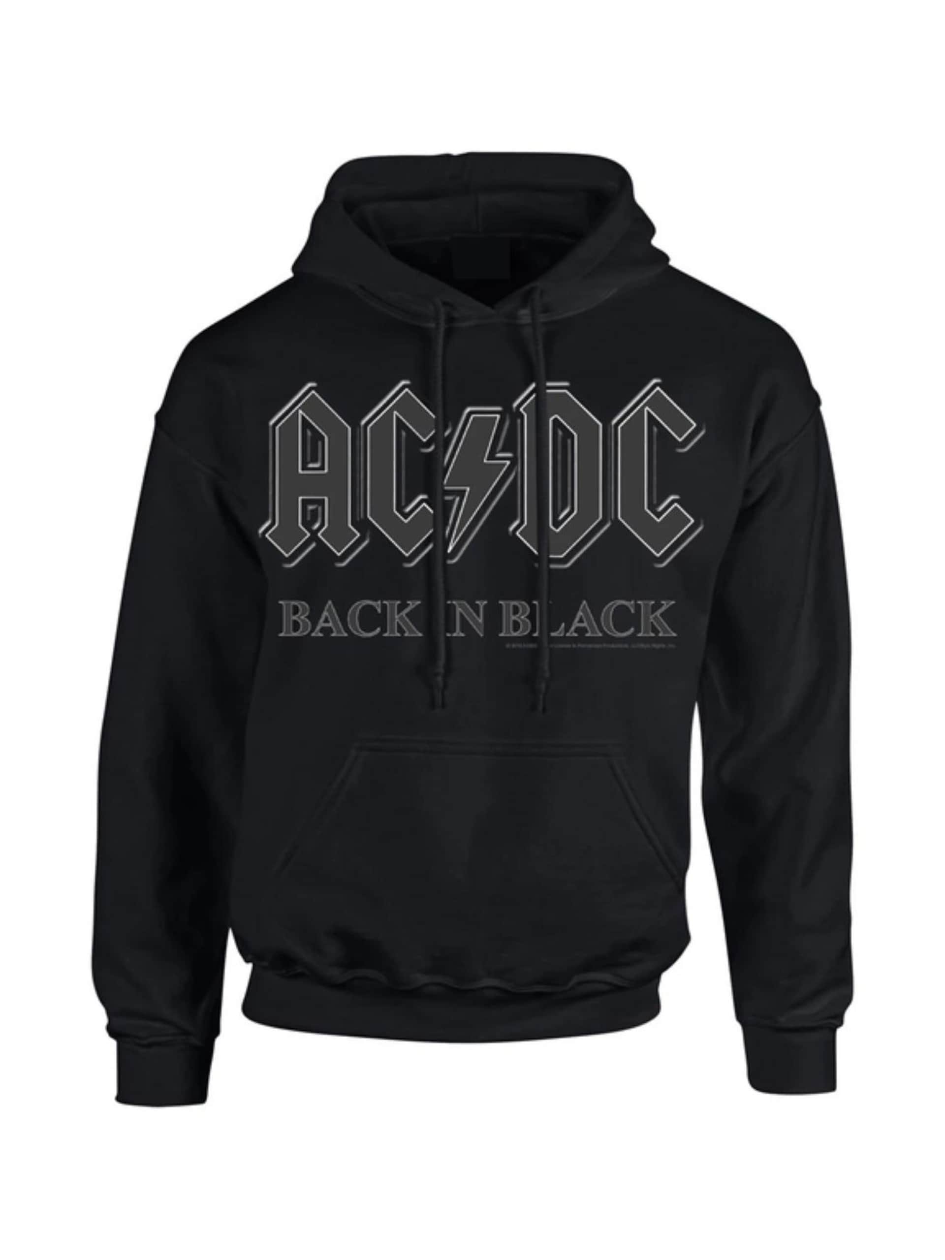 AC/DC Sweatshirt 'Ac/Dc Back In Black Mens Hoodie Kapuzenpullover' herr