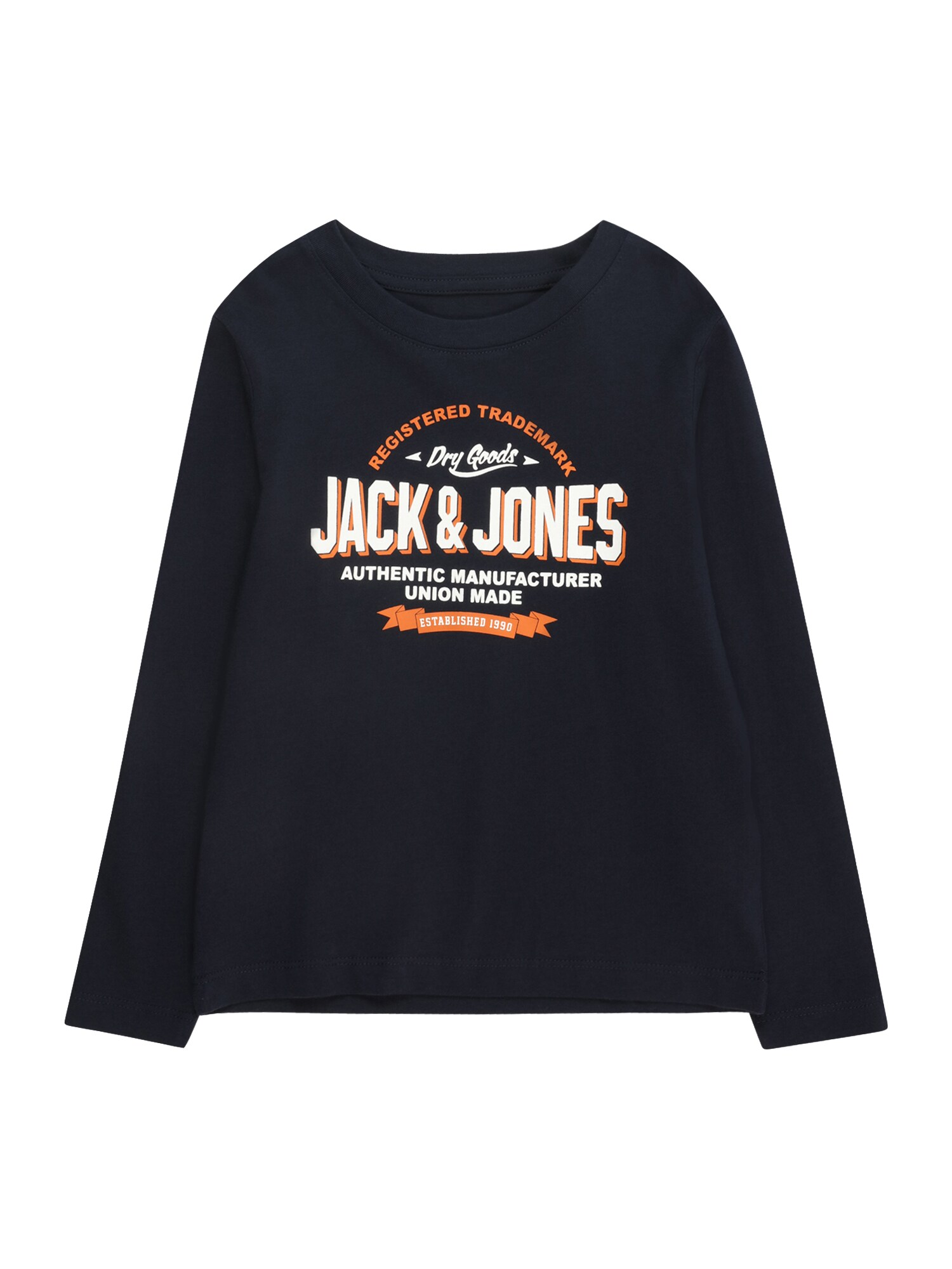 Jack & Jones Junior Tričko  námornícka modrá / homárová / biela