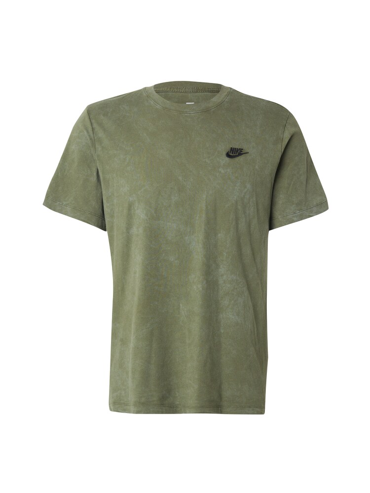 Nike Sportswear T-Shirt 'CLUB' Herren Größe S oliv / schwarz