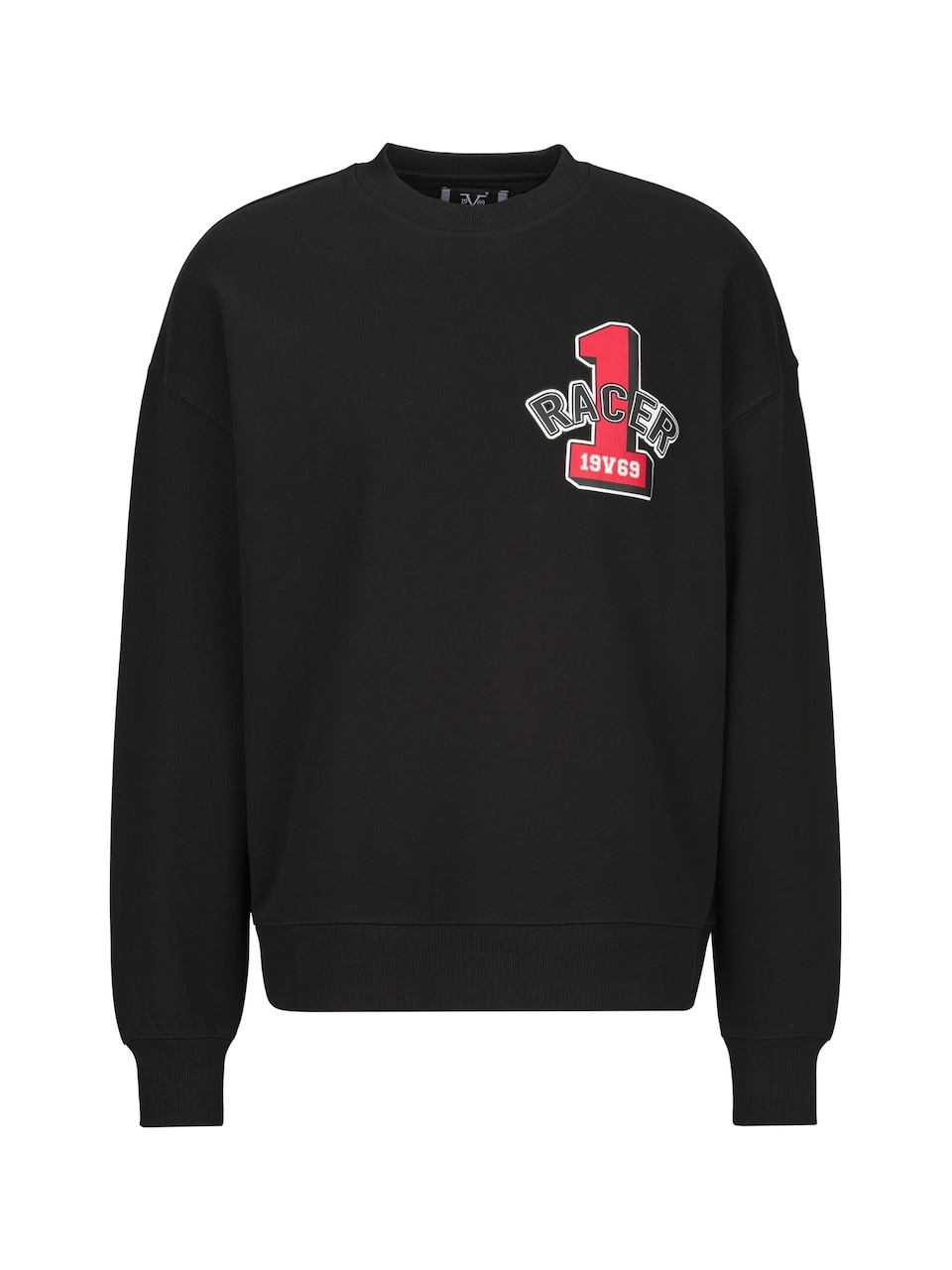 Sweatshirt 'Omero Racing' blå / röd / svart