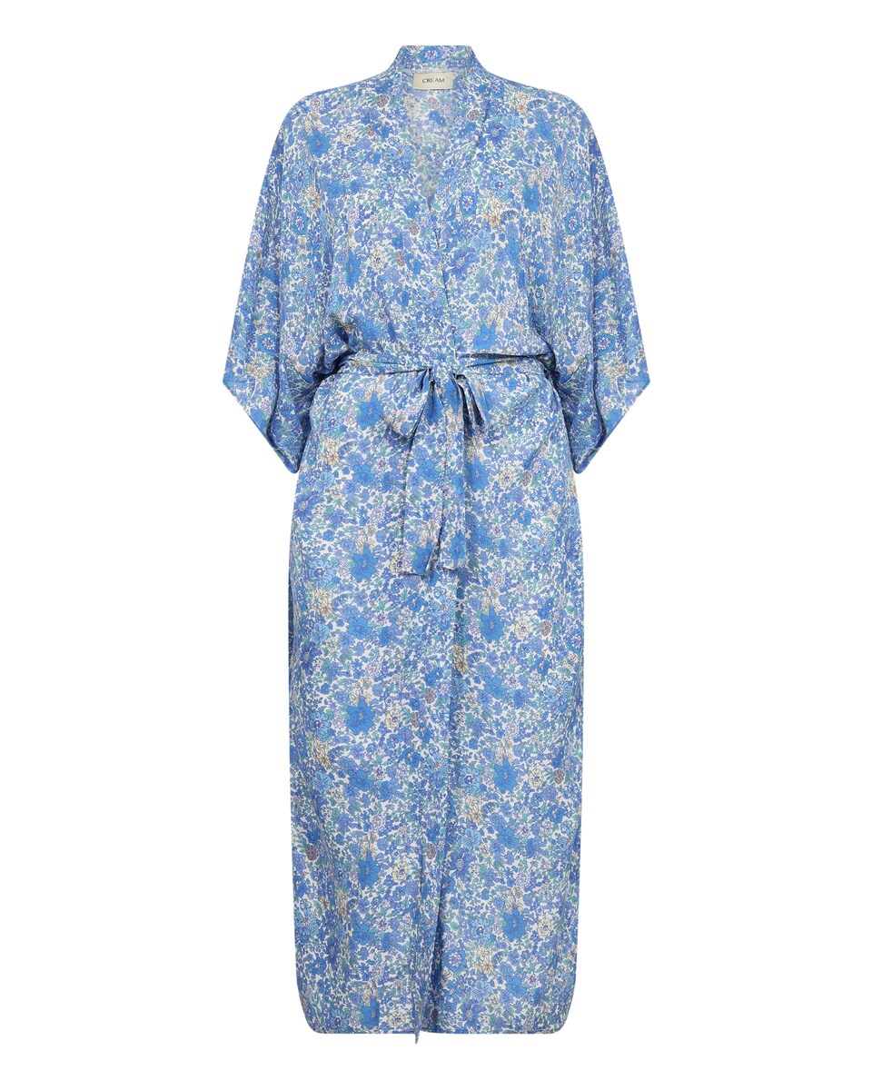 Kimono 'Yuki' beige / blå