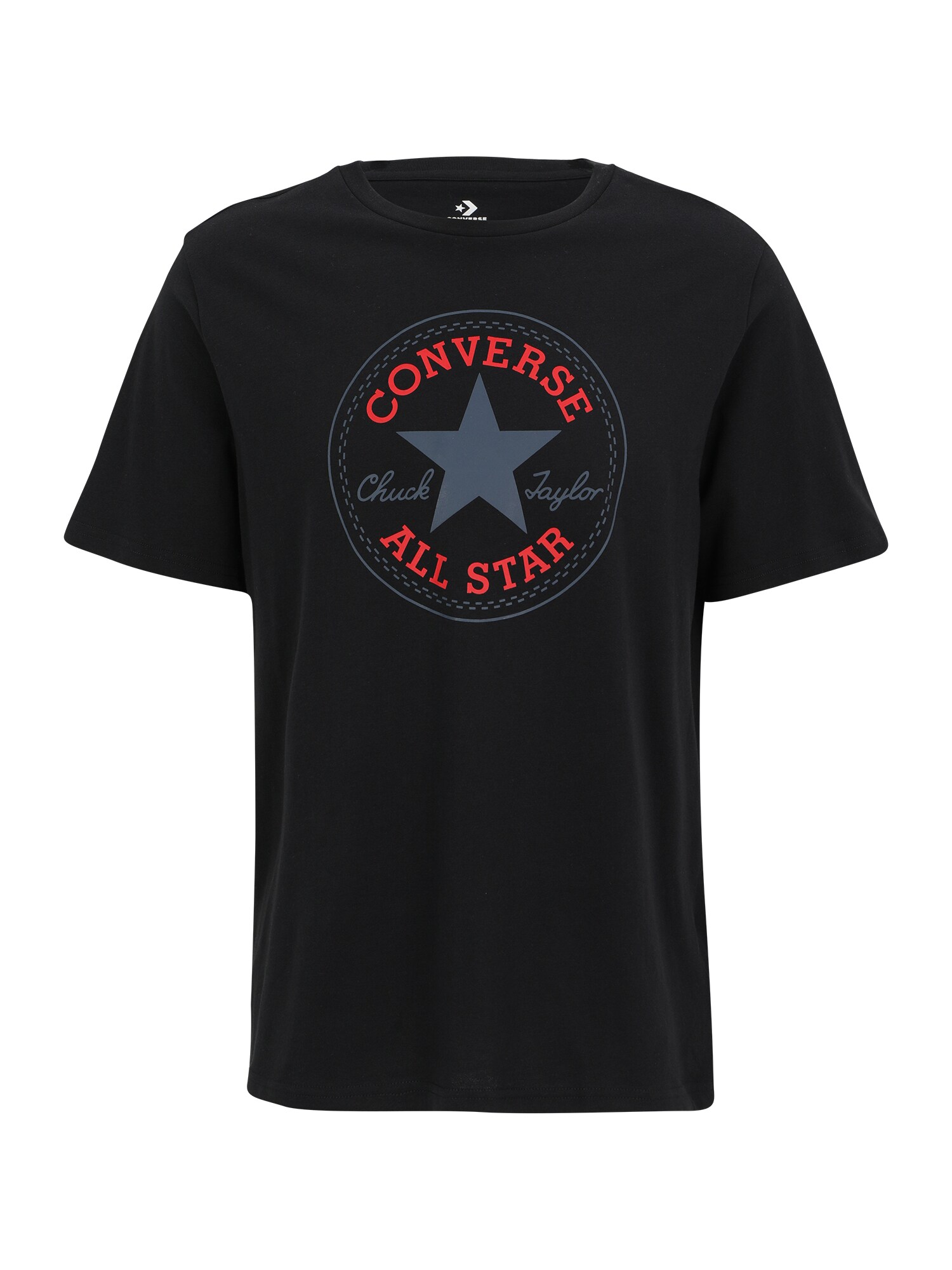 CONVERSE Tricou ARCH  gri închis / roșu / negru