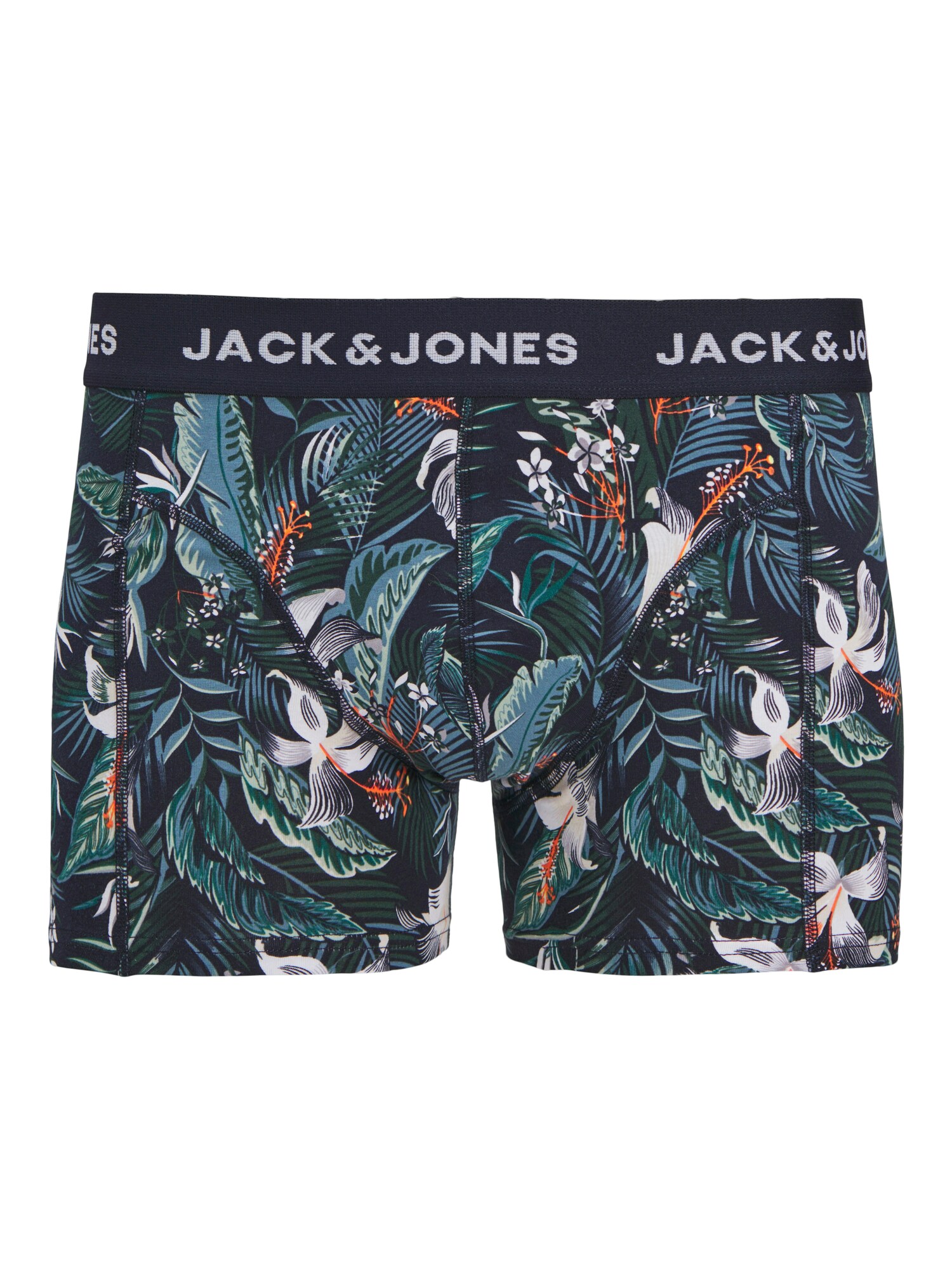 JACK & JONES Boxeralsók 'JACBRADY'  éjkék / pasztellzöld / orchidea / fehér termék 2. képe
