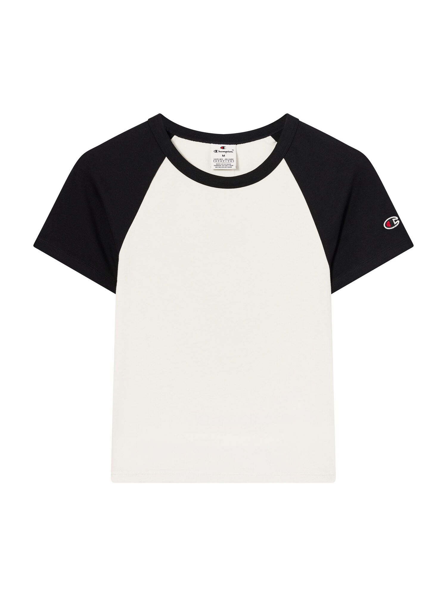 Champion Authentic Athletic Apparel Tričko červená / čierna / biela