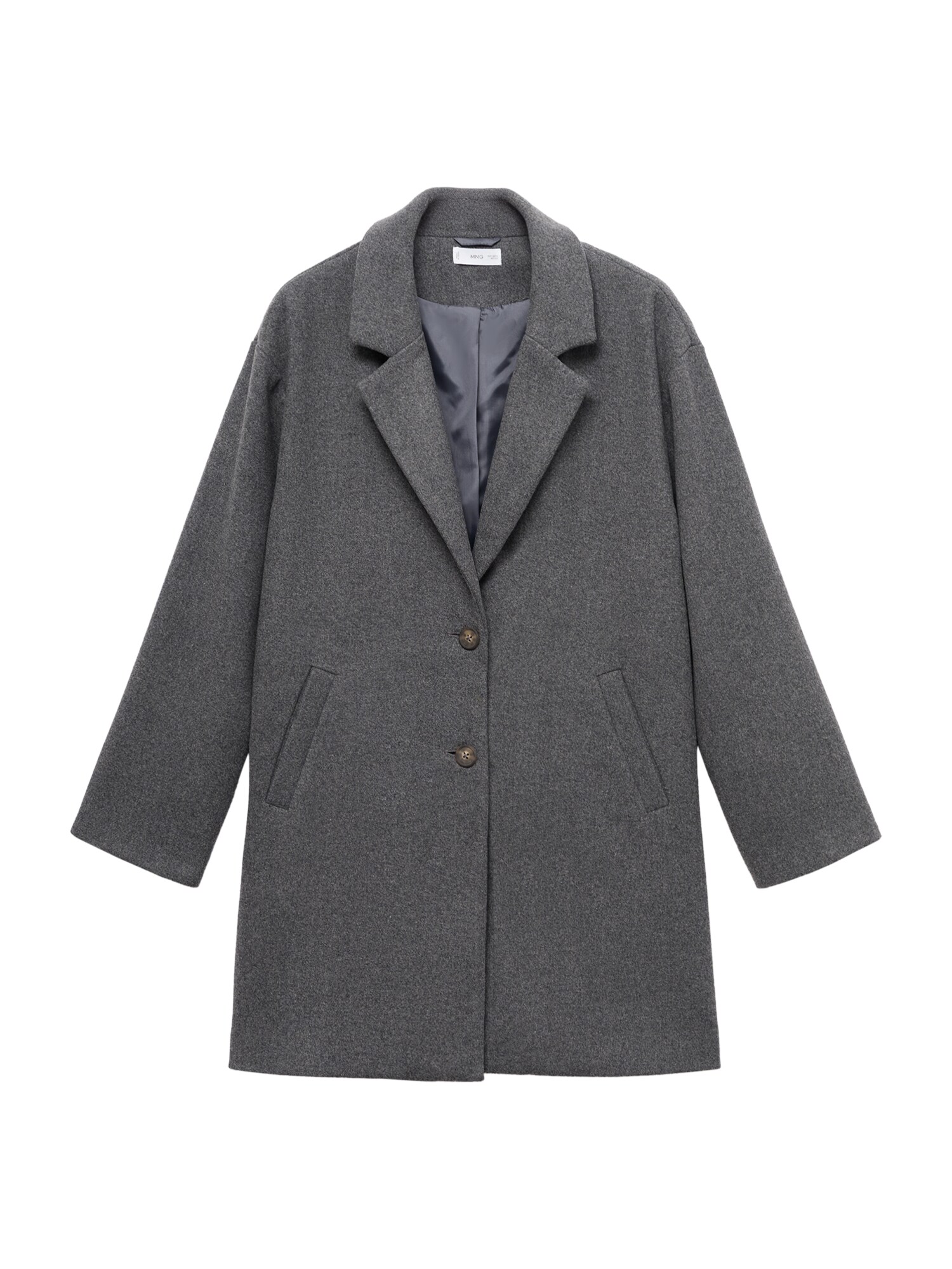 MANGO TEEN Palton de primăvară-toamnă Tokyog  gri