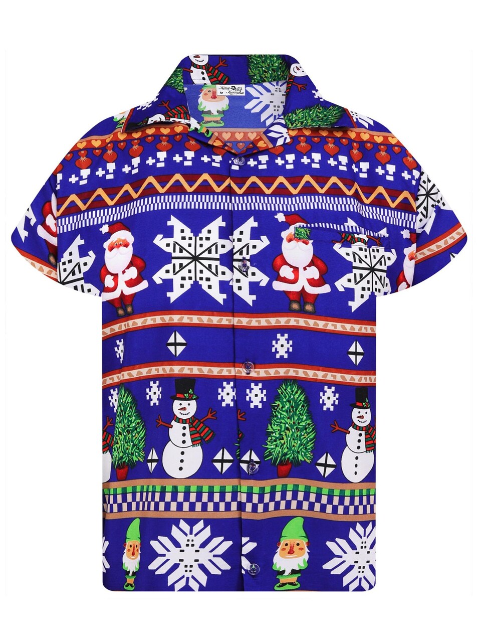 Skjorta 'Christmas Rows'