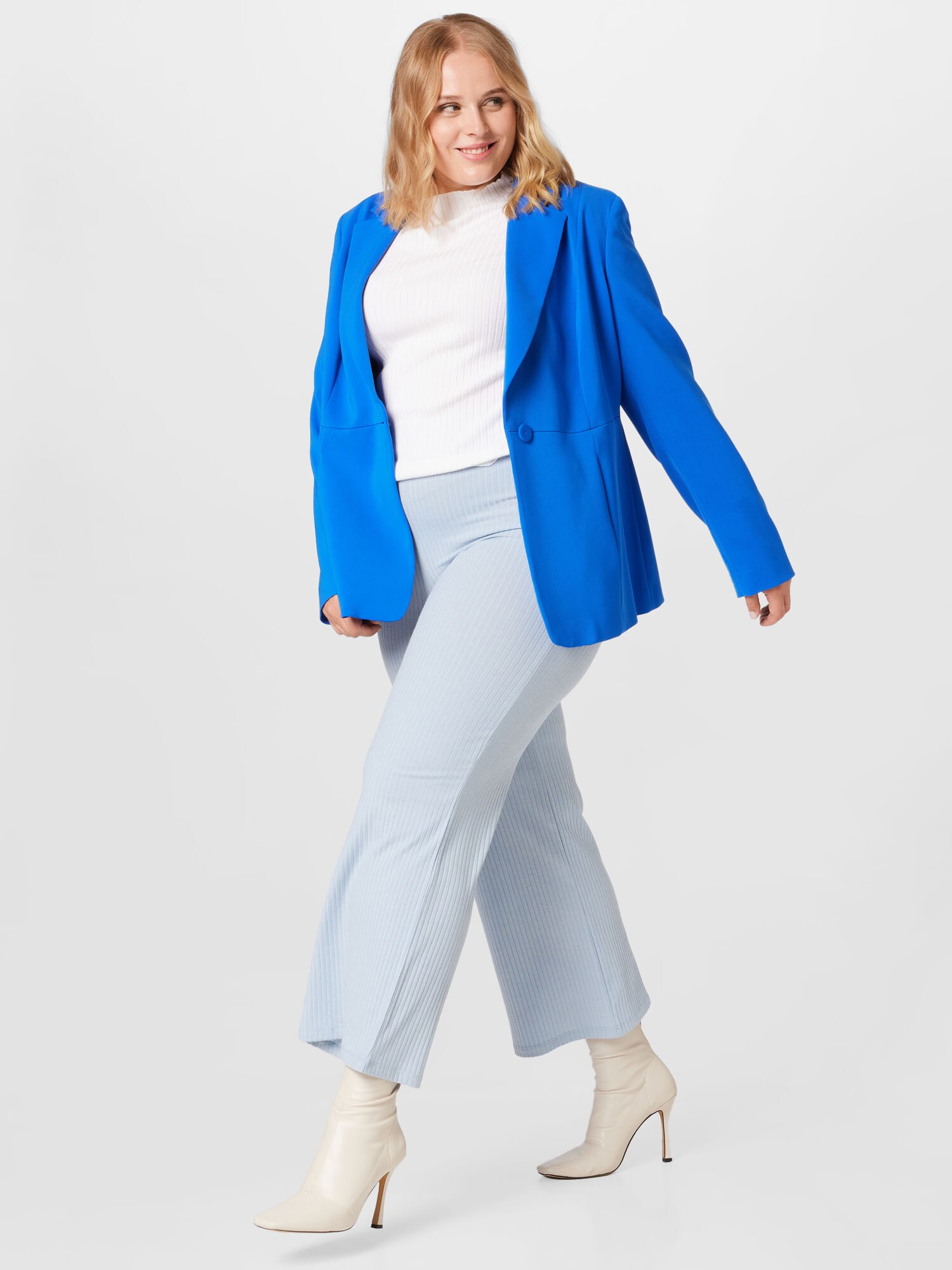 Dorothy Perkins Curve Nohavice svetlomodrá (obrázok 4)