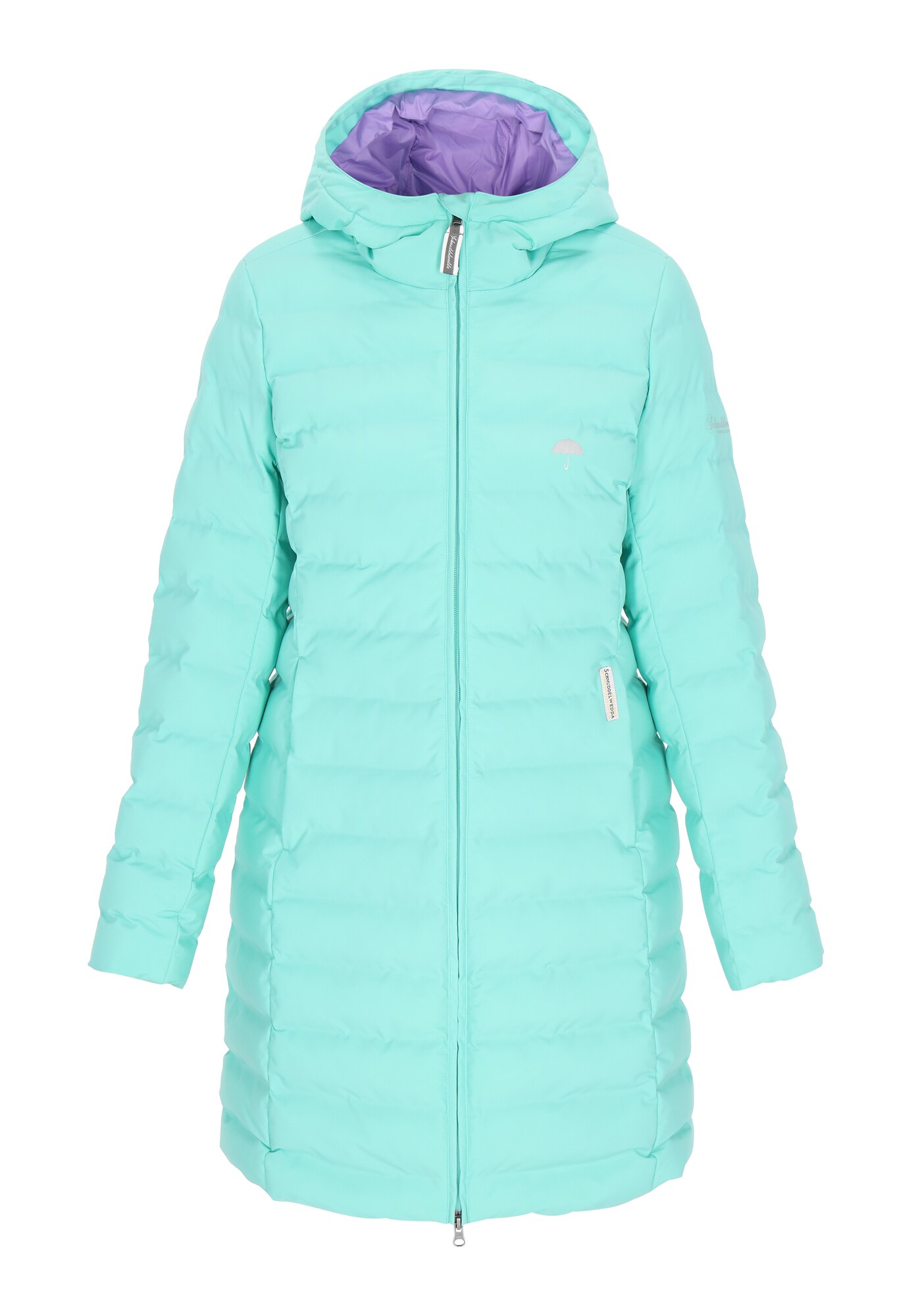 Schmuddelwedda Palton de iarnă  verde mentă