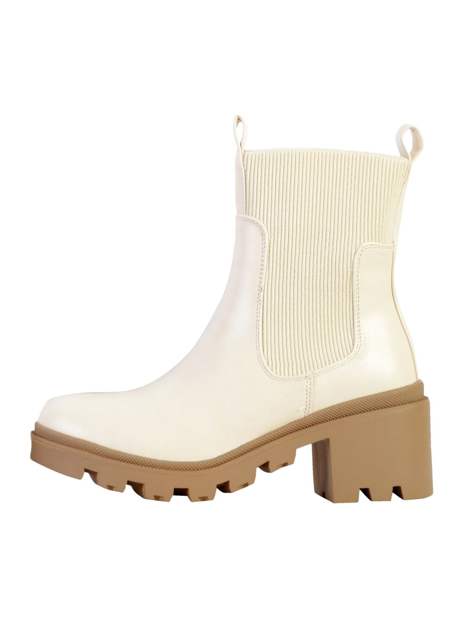 The Divine Factory Botas de tobillo beige