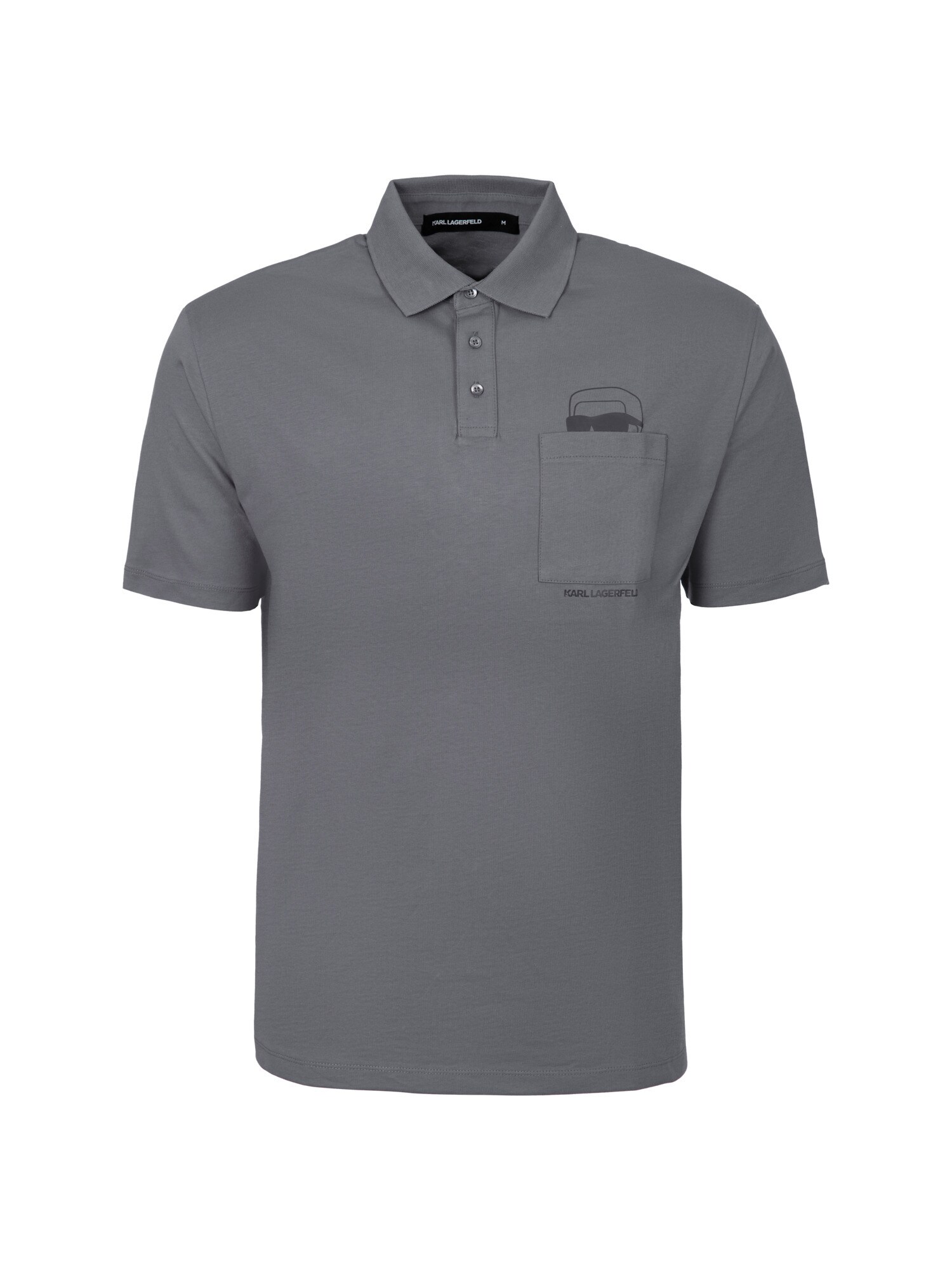 Karl Lagerfeld Camiseta  gris oscuro / negro
