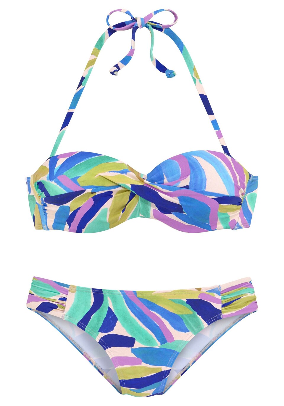 Bikini blå / marinblå / turkos