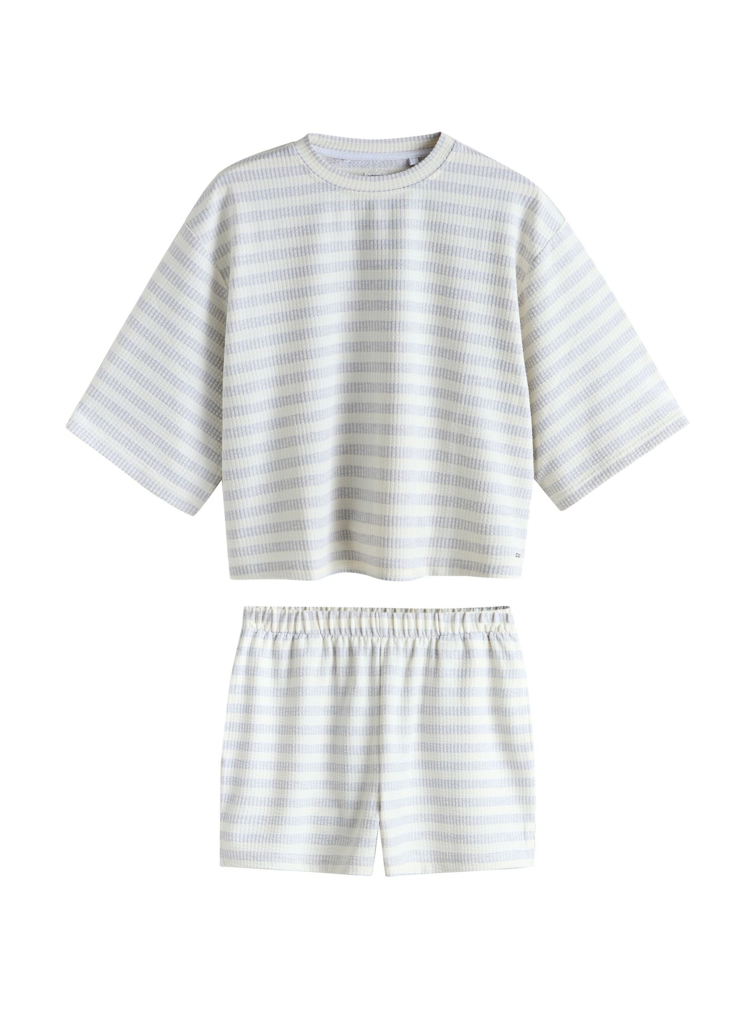 Next Pijama  fildeş / gri bazalt