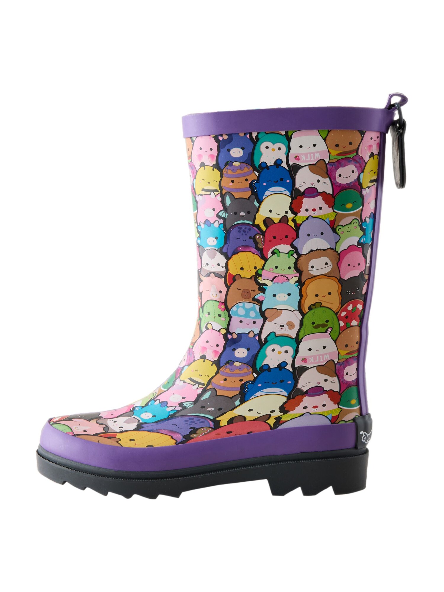 Next Regenlaarzen 'Wellies' Blauw / Donkerlila / Lichtroze / Wit