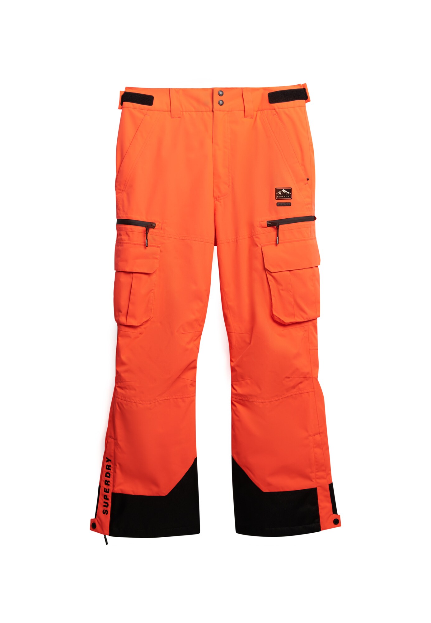 Superdry & Co Functionele Broek Koraal / Zwart