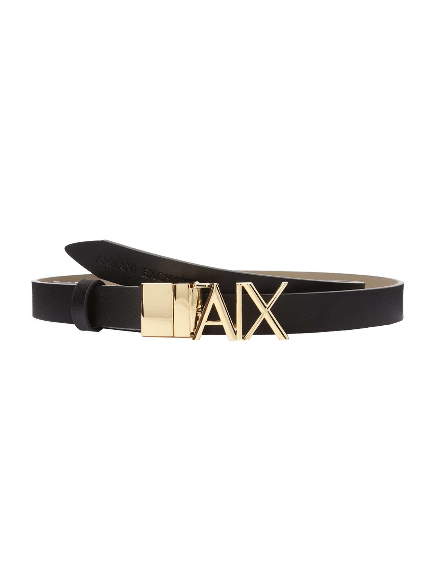 ARMANI EXCHANGE Curea  ecru / negru