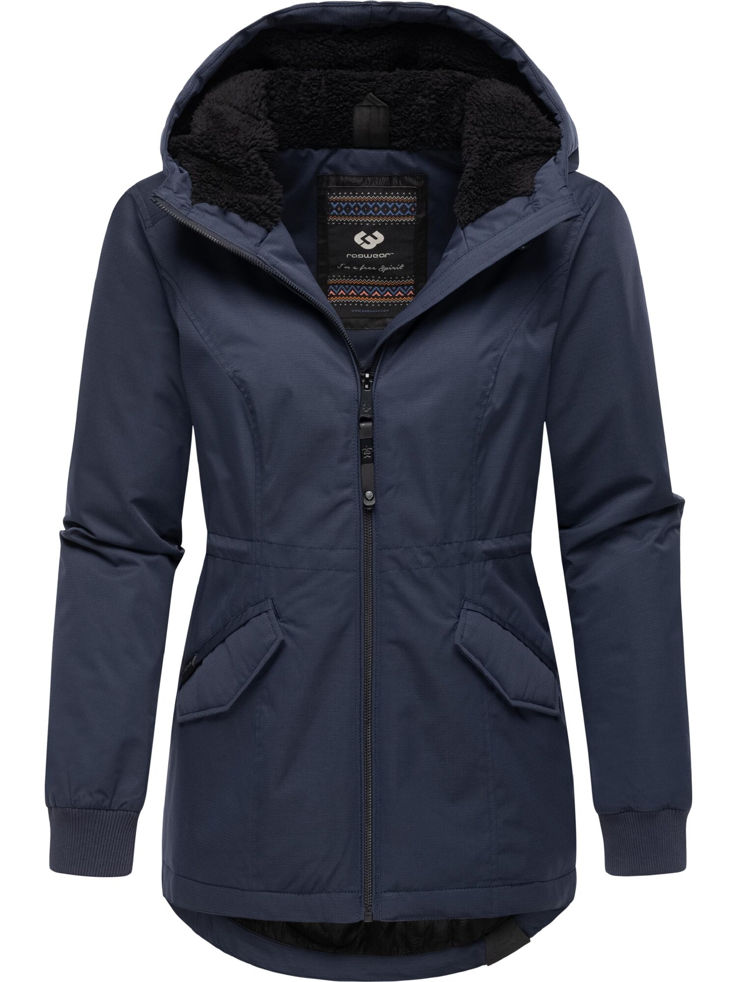 Ragwear Geacă funcțională Dowey Warm Rain  albastru marin