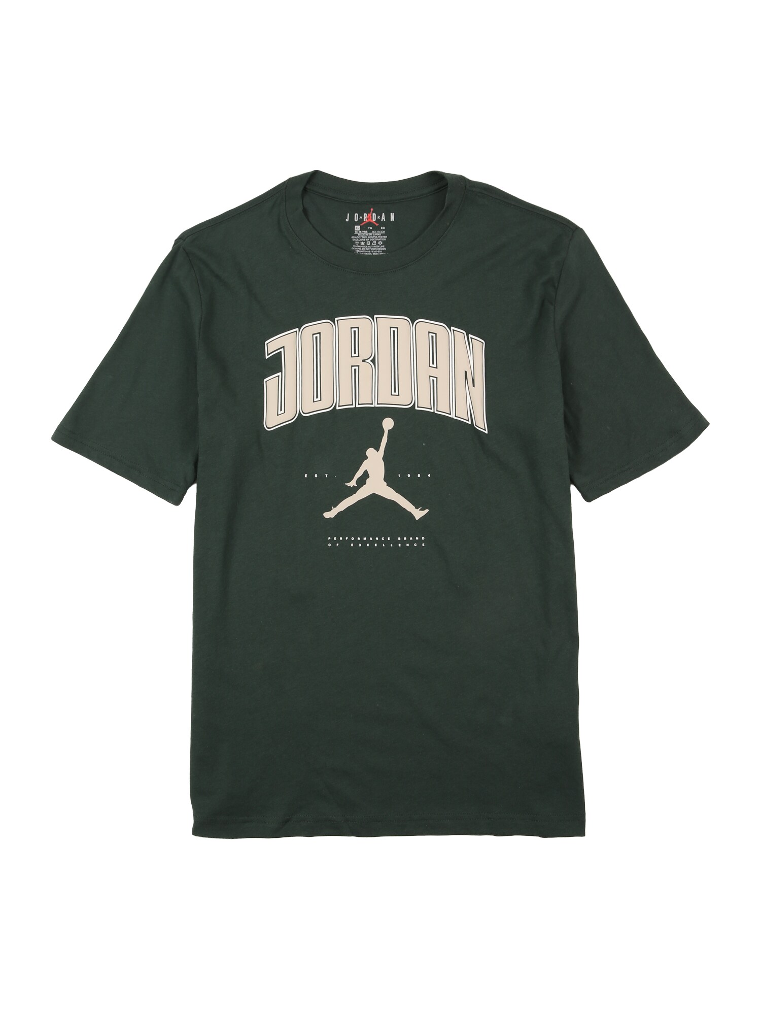 Jordan Tricou 88 CITY  alb kitt / verde închis / alb