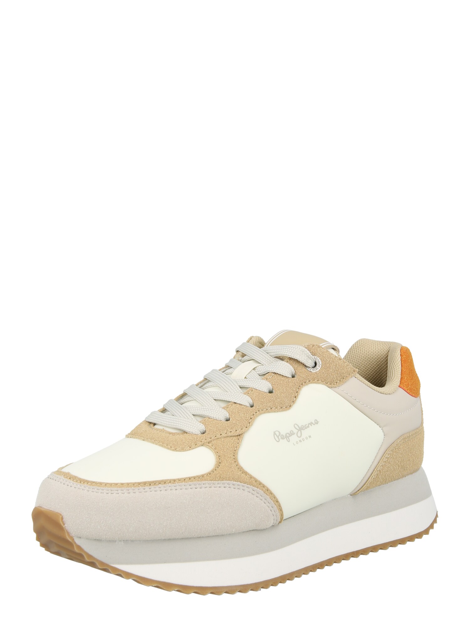 Pepe Jeans Sneaker low bej / maro cămilă / bej deschis / portocaliu