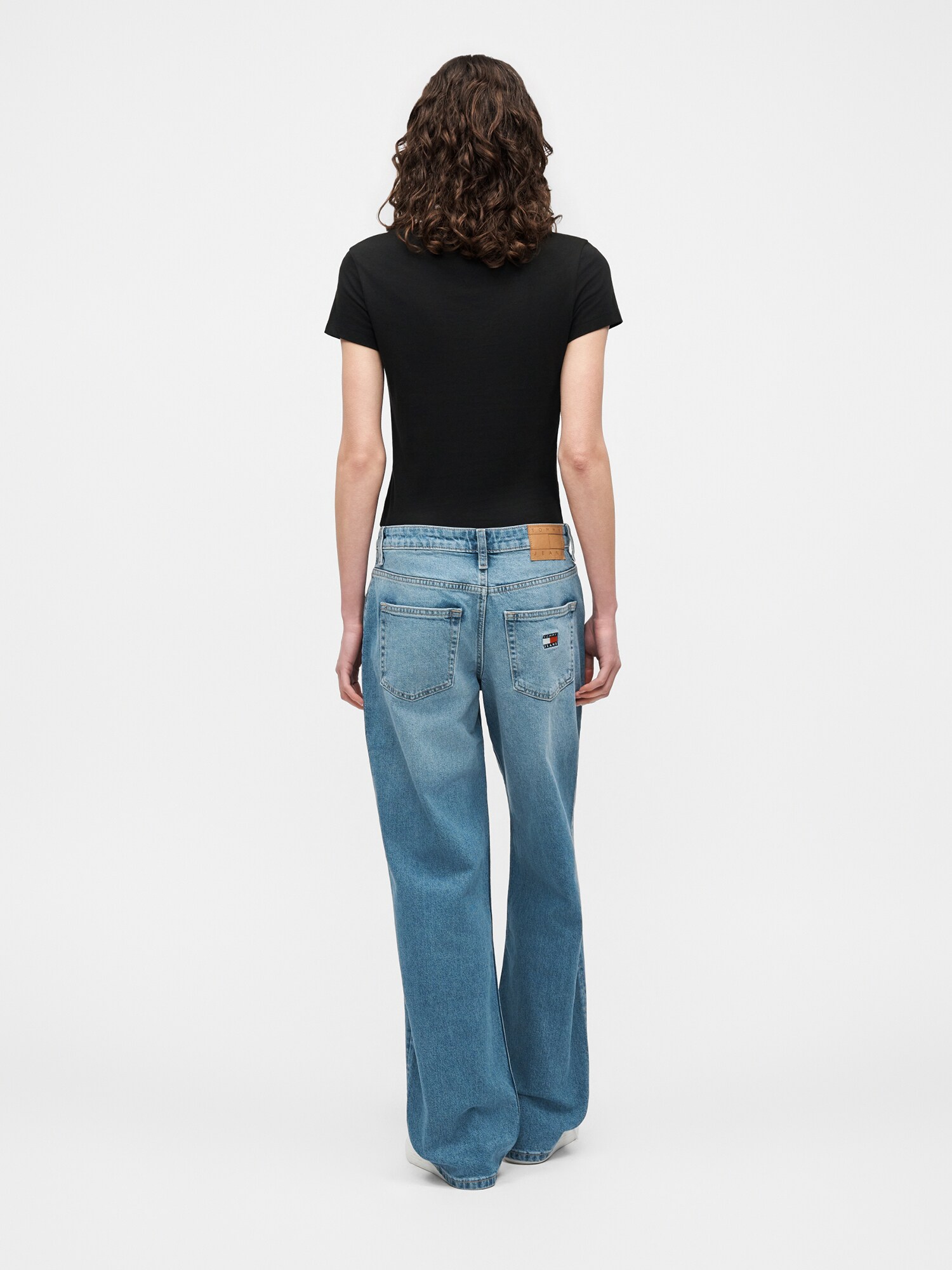 Tommy Jeans Vaquero 'Low Rise Straight' azul denim – imagen 3